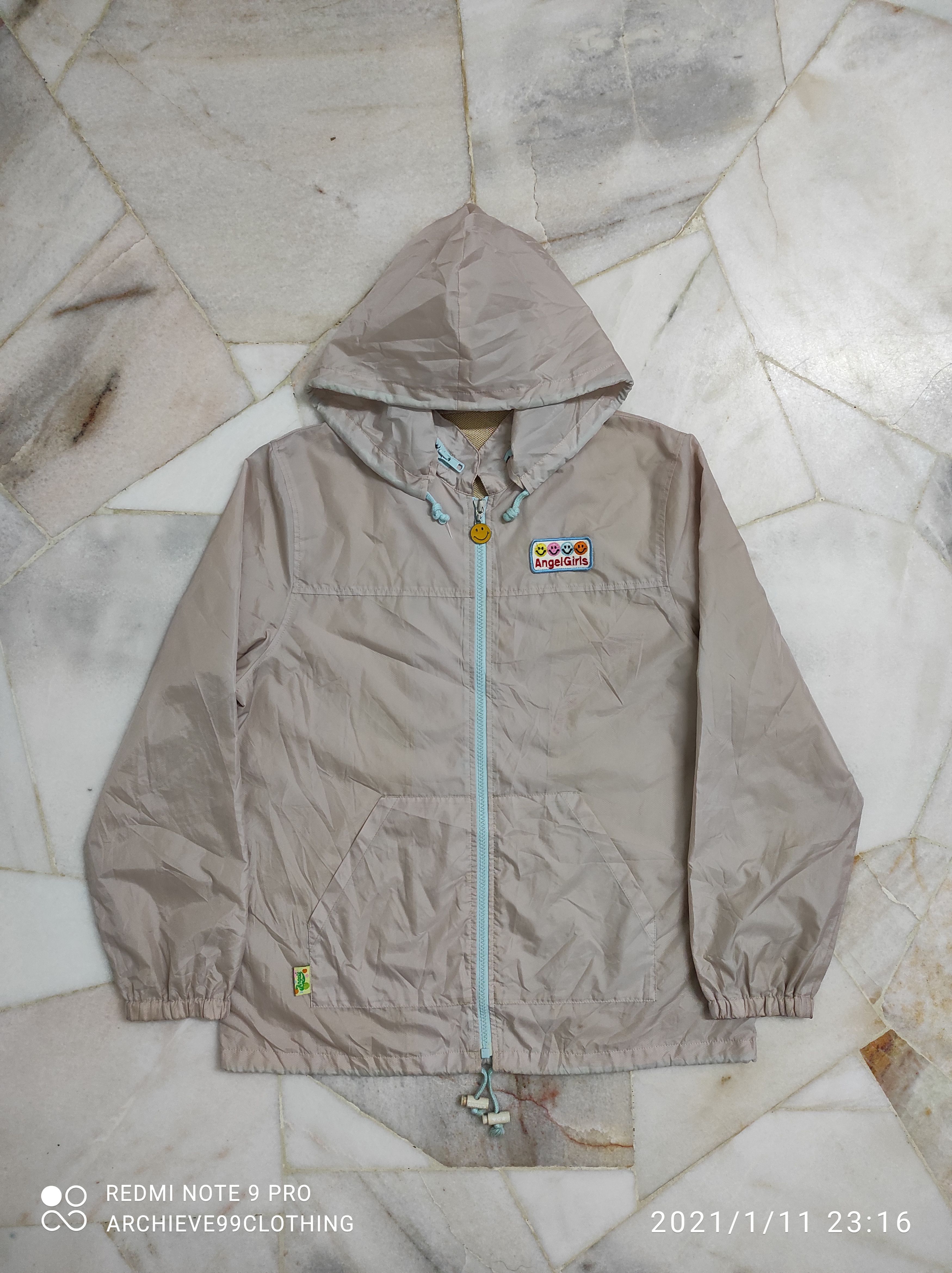 Angel Blue AW1999 Angel Girls wind breaker Anorak jacket Size M / US 6-8 / IT 42-44 - 1 Thumbnail