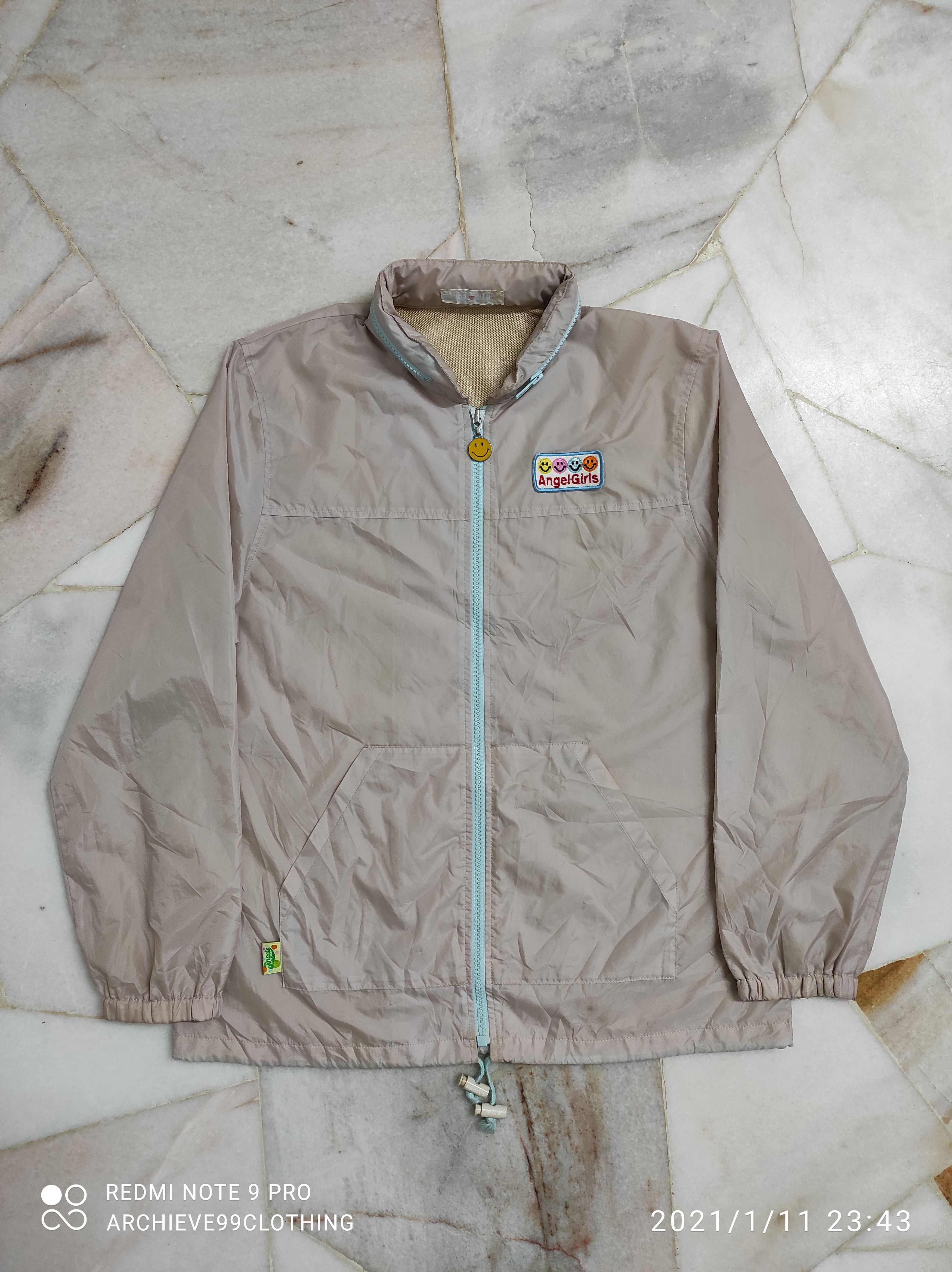 Angel Blue AW1999 Angel Girls wind breaker Anorak jacket Size M / US 6-8 / IT 42-44 - 3 Thumbnail