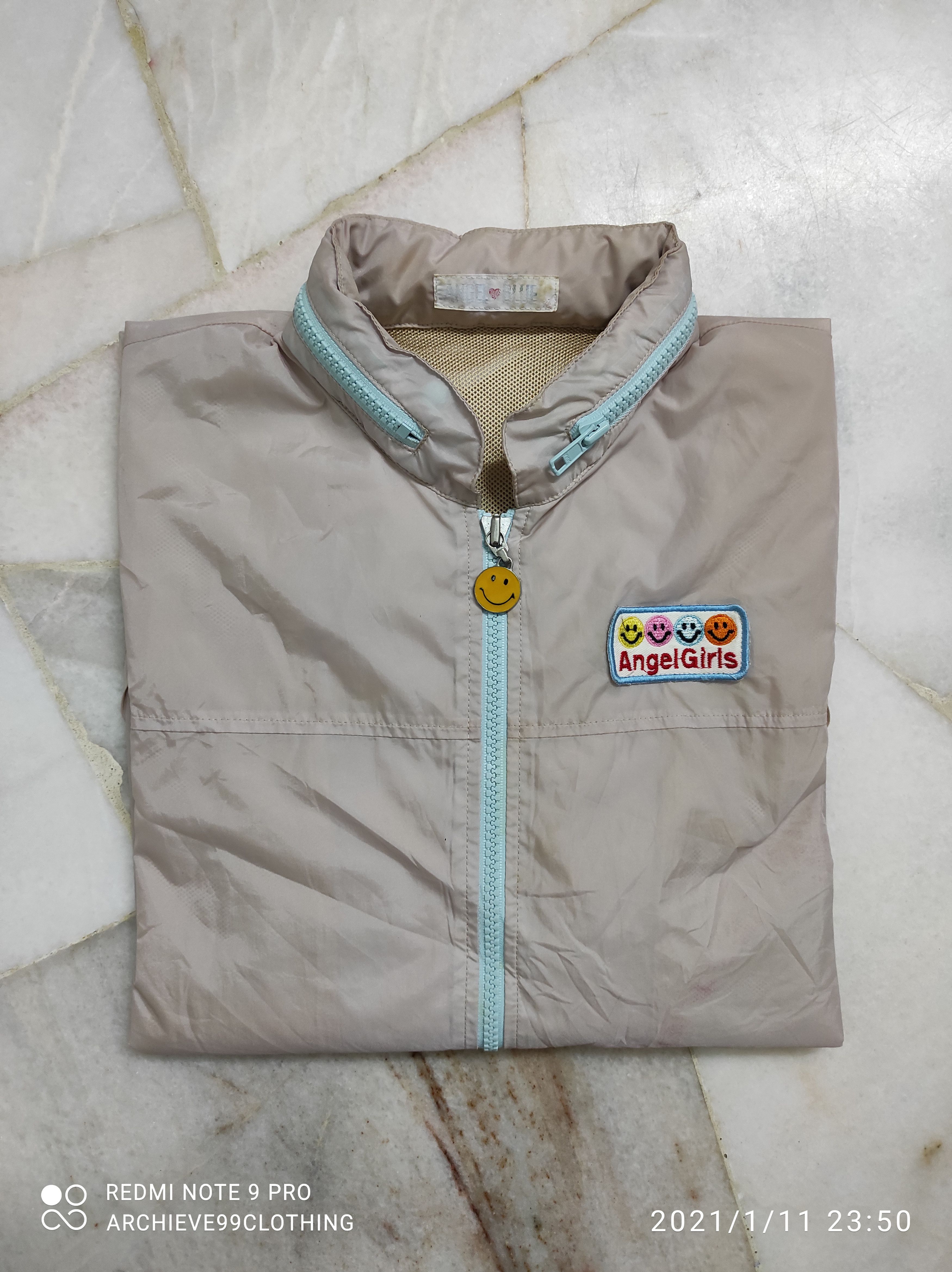 Angel Blue AW1999 Angel Girls wind breaker Anorak jacket Size M / US 6-8 / IT 42-44 - 11 Thumbnail