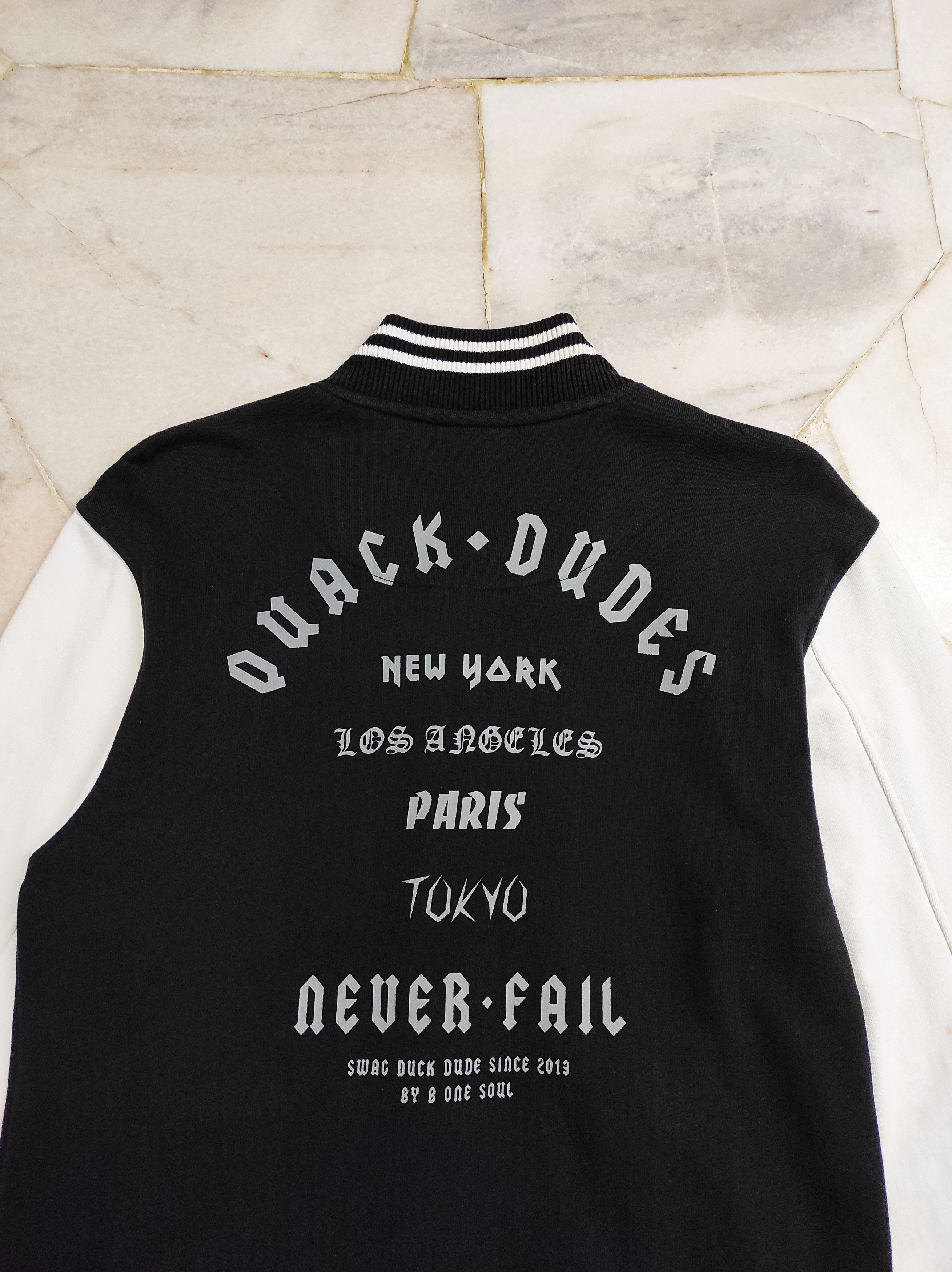 Japanese Brand B-One-Soul Duck Dude Varsity Jacket Size US M / EU 48-50 / 2 - 9 Thumbnail