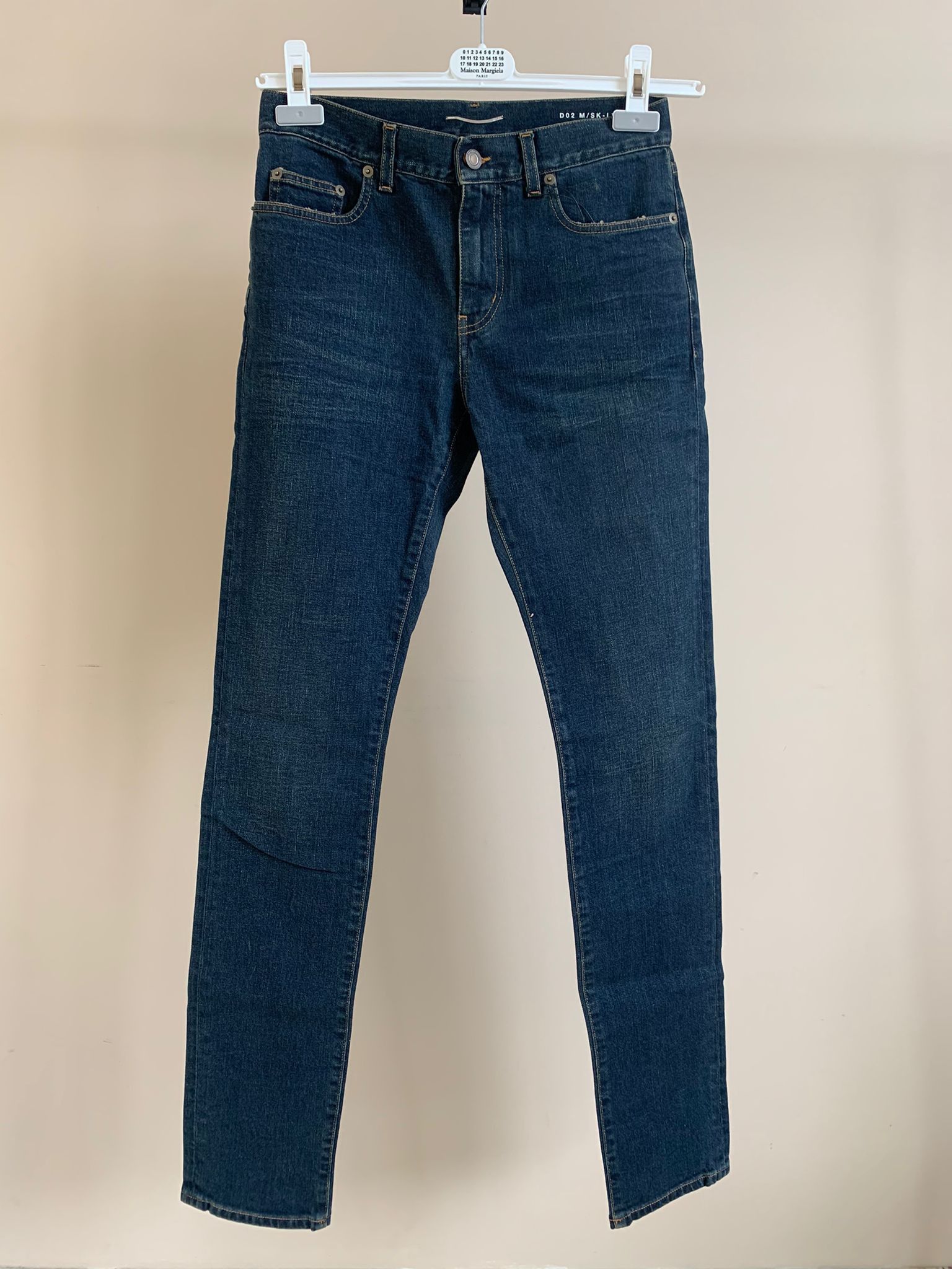Saint Laurent Paris D02 Denim in Medium Indigo Size US 27 - 3 Thumbnail