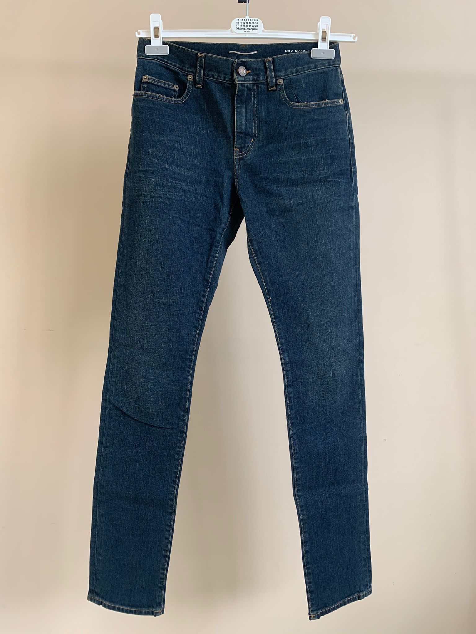 Saint Laurent Paris D02 Denim in Medium Indigo Size US 27 - 1 Thumbnail