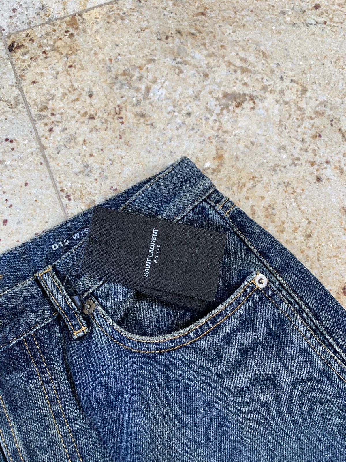 Saint Laurent Paris D19 Denim in Dark Vintage Size US 30 / EU 46 - 12 Thumbnail