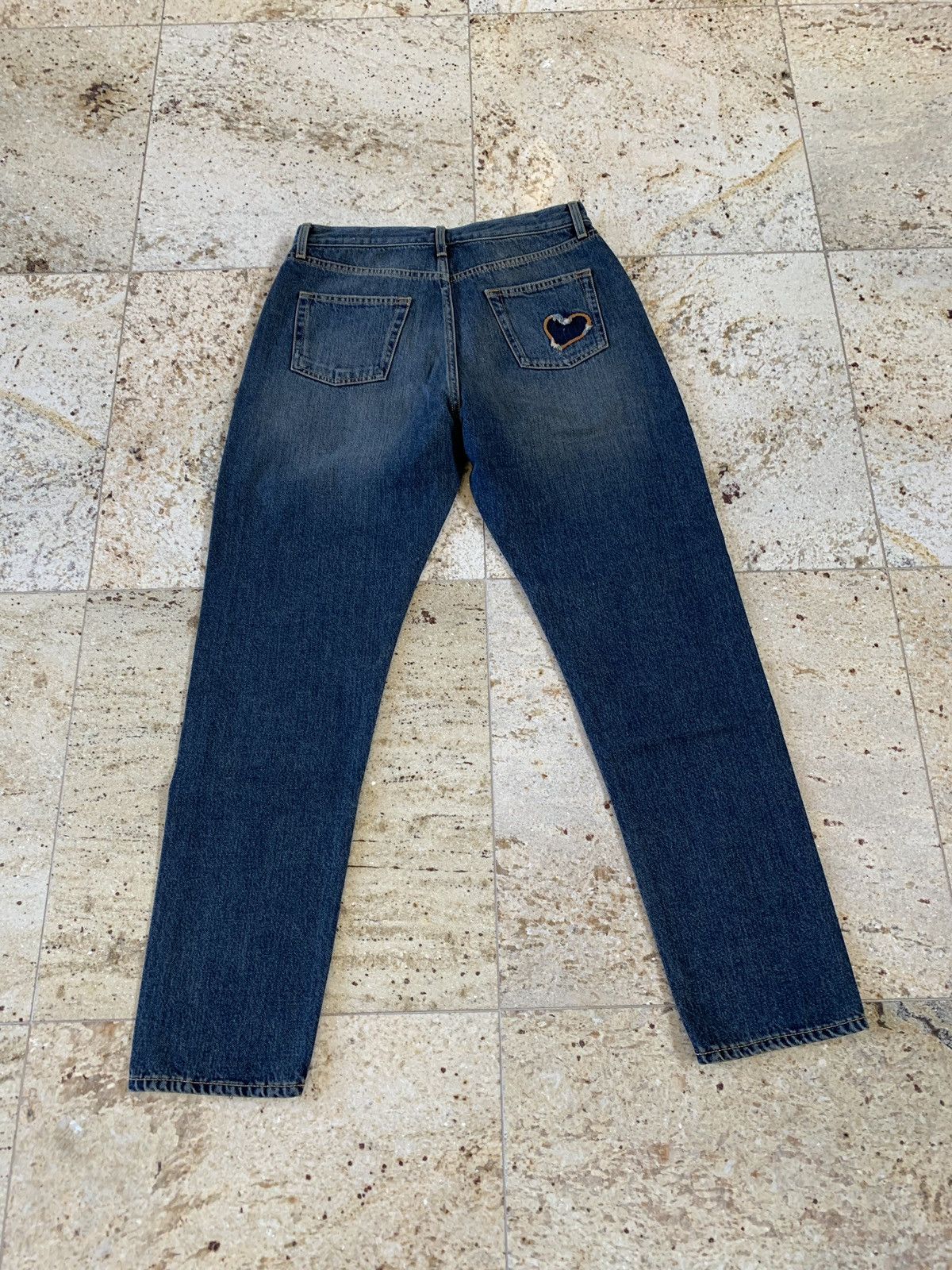 Saint Laurent Paris D19 Denim in Dark Vintage Size US 30 / EU 46 - 2 Thumbnail