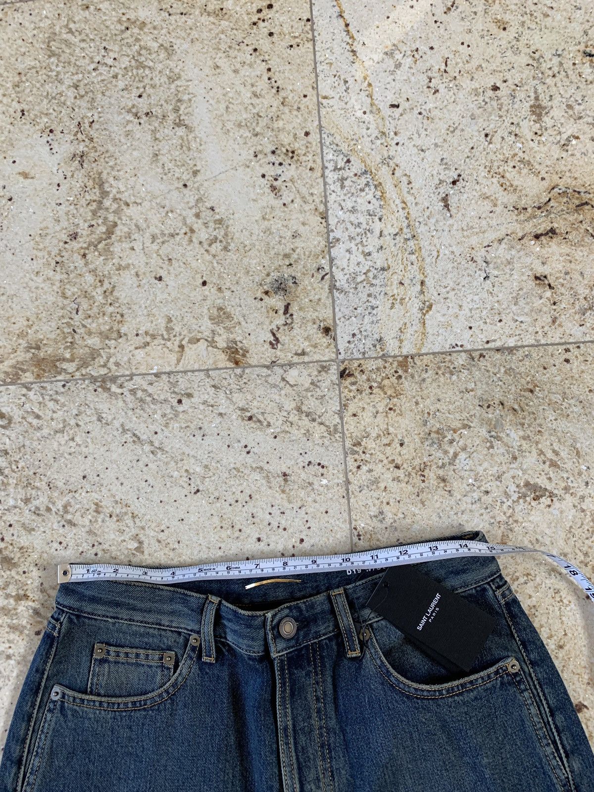 Saint Laurent Paris D19 Denim in Dark Vintage Size US 30 / EU 46 - 14 Thumbnail