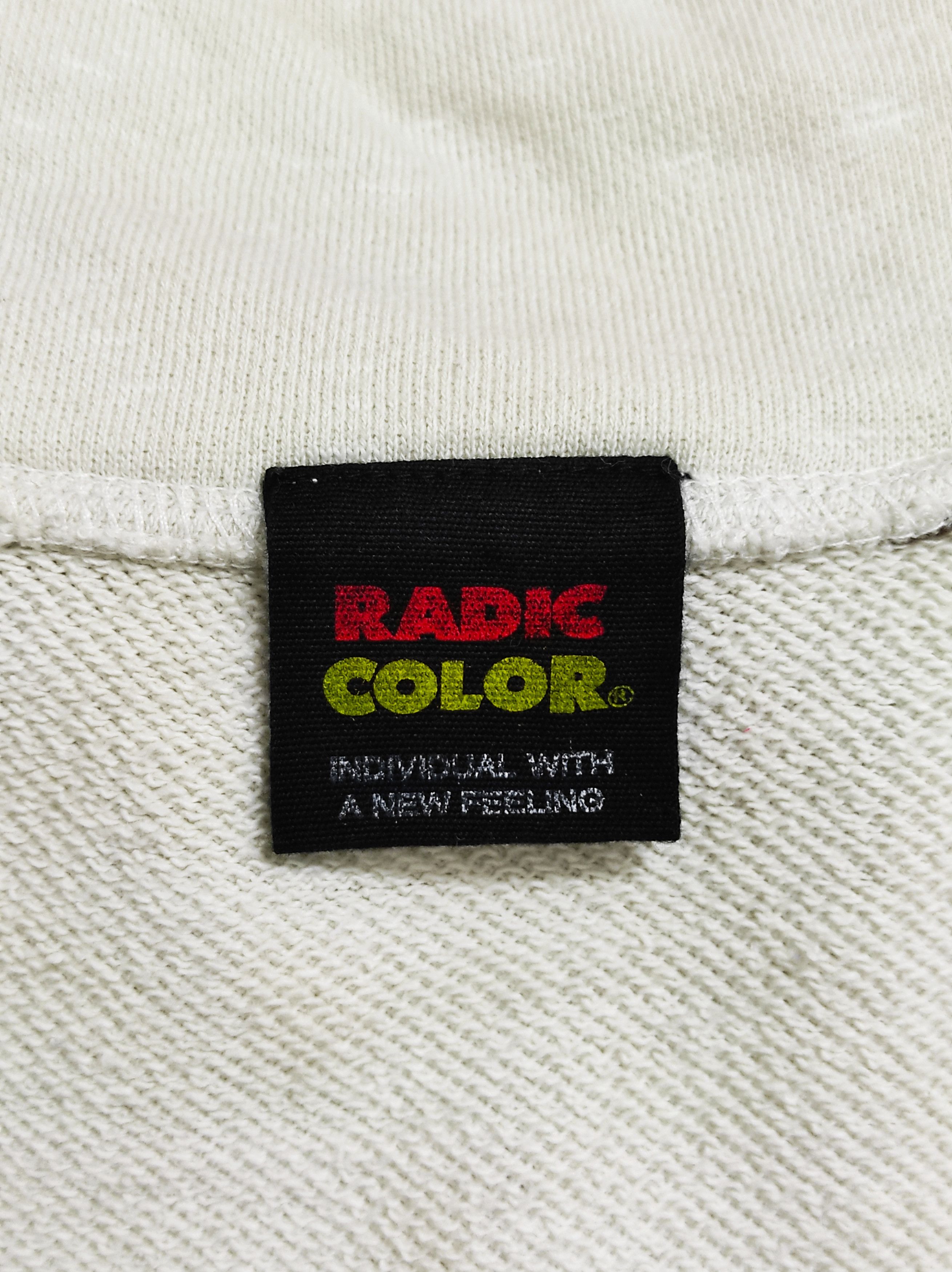 Japanese Brand RADIC COLOR multi print sweat jacket Size US M / EU 48-50 / 2 - 3 Thumbnail