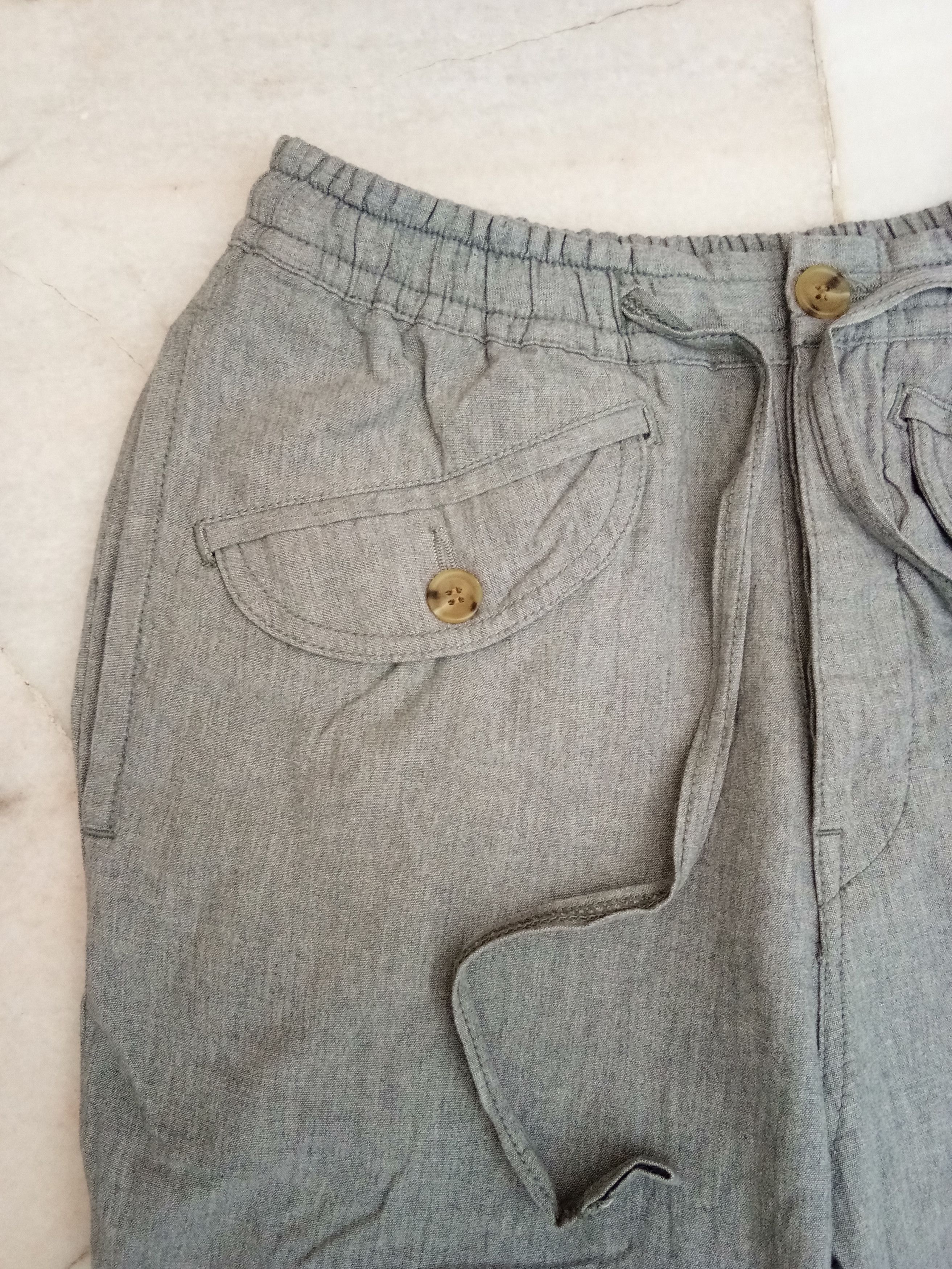 Japanese Brand × TROVE Drop crotch relaxing pants with drawstring Size US 30 / EU 46 - 7 Thumbnail