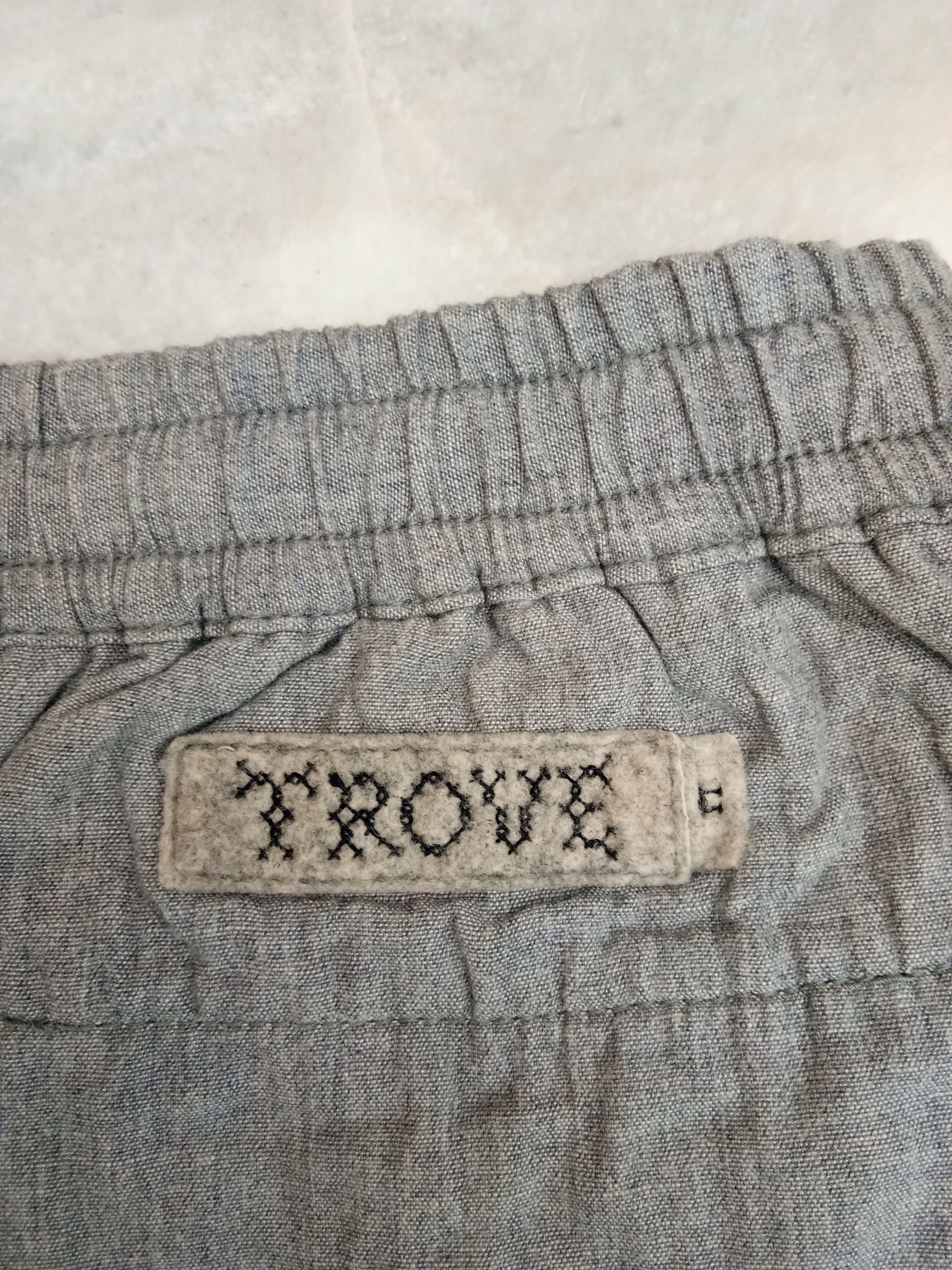 Japanese Brand × TROVE Drop crotch relaxing pants with drawstring Size US 30 / EU 46 - 11 Thumbnail