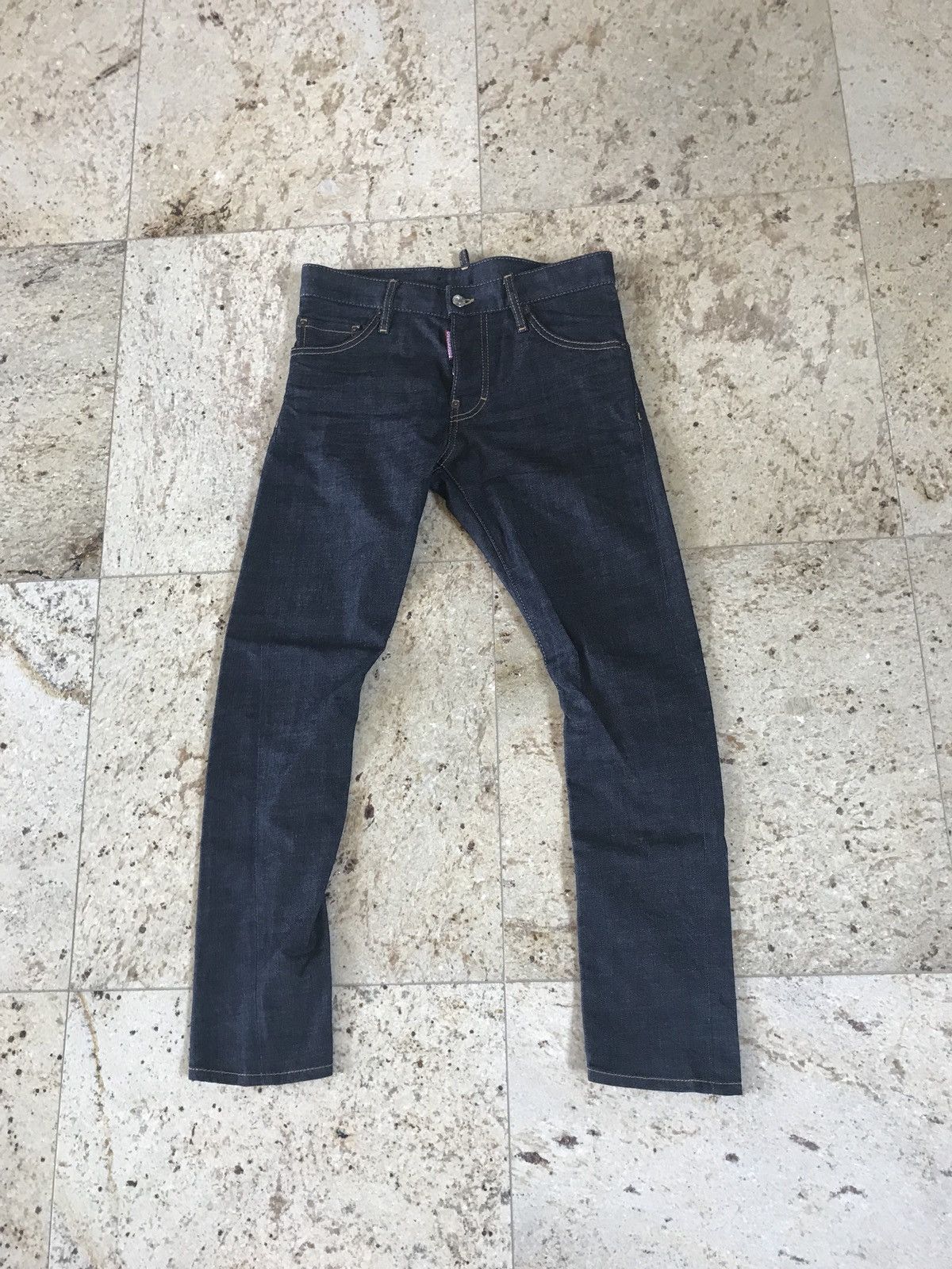 Dsquared2 24-7 Star Patch Slim Dark Blue Denim Size US 26 / EU 42 - 1 Thumbnail