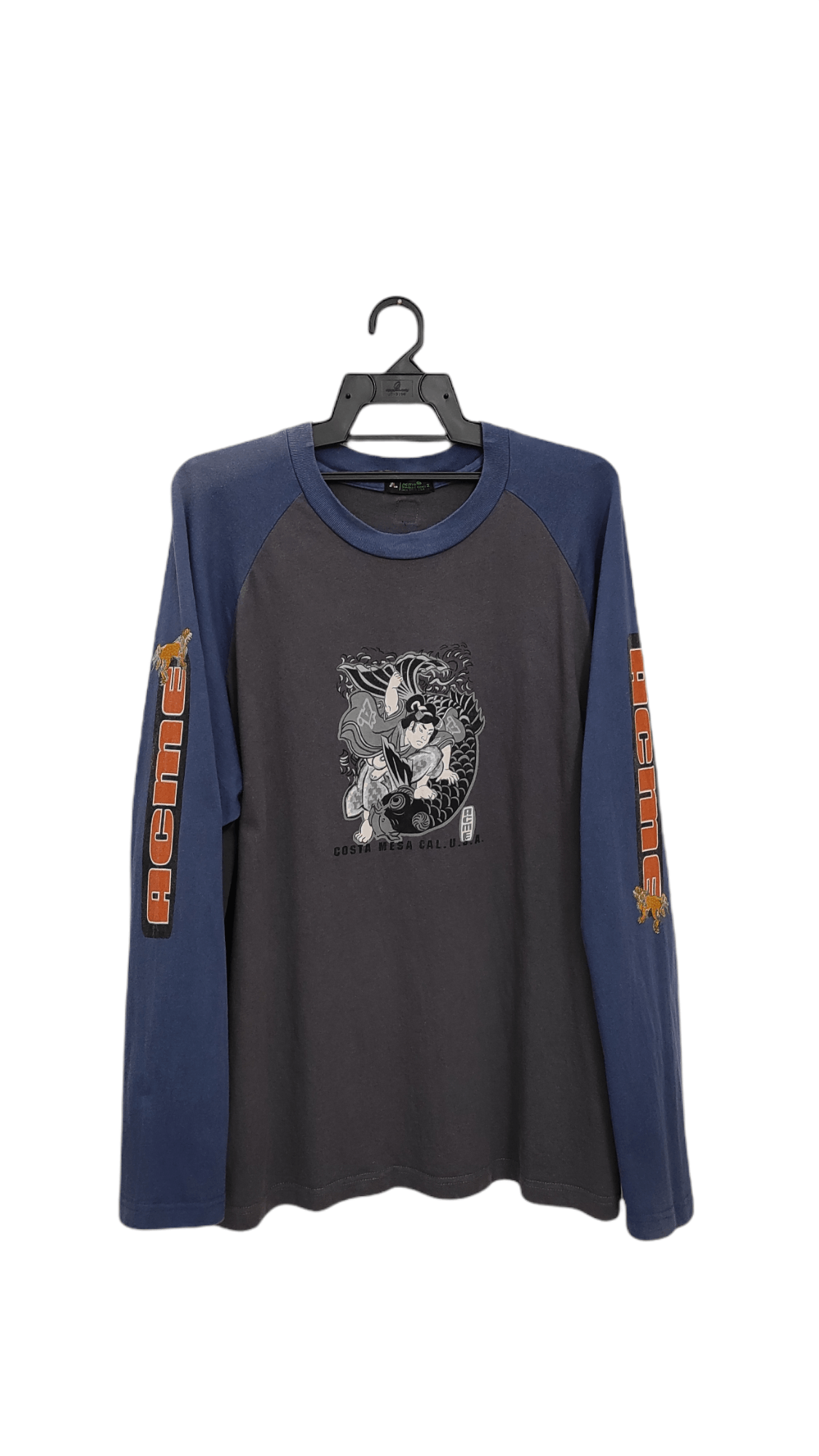 Acme Clothing Vintage ACME Geisha's Dragon skateboard Raglan tee Size US M / EU 48-50 / 2 - 1 Thumbnail