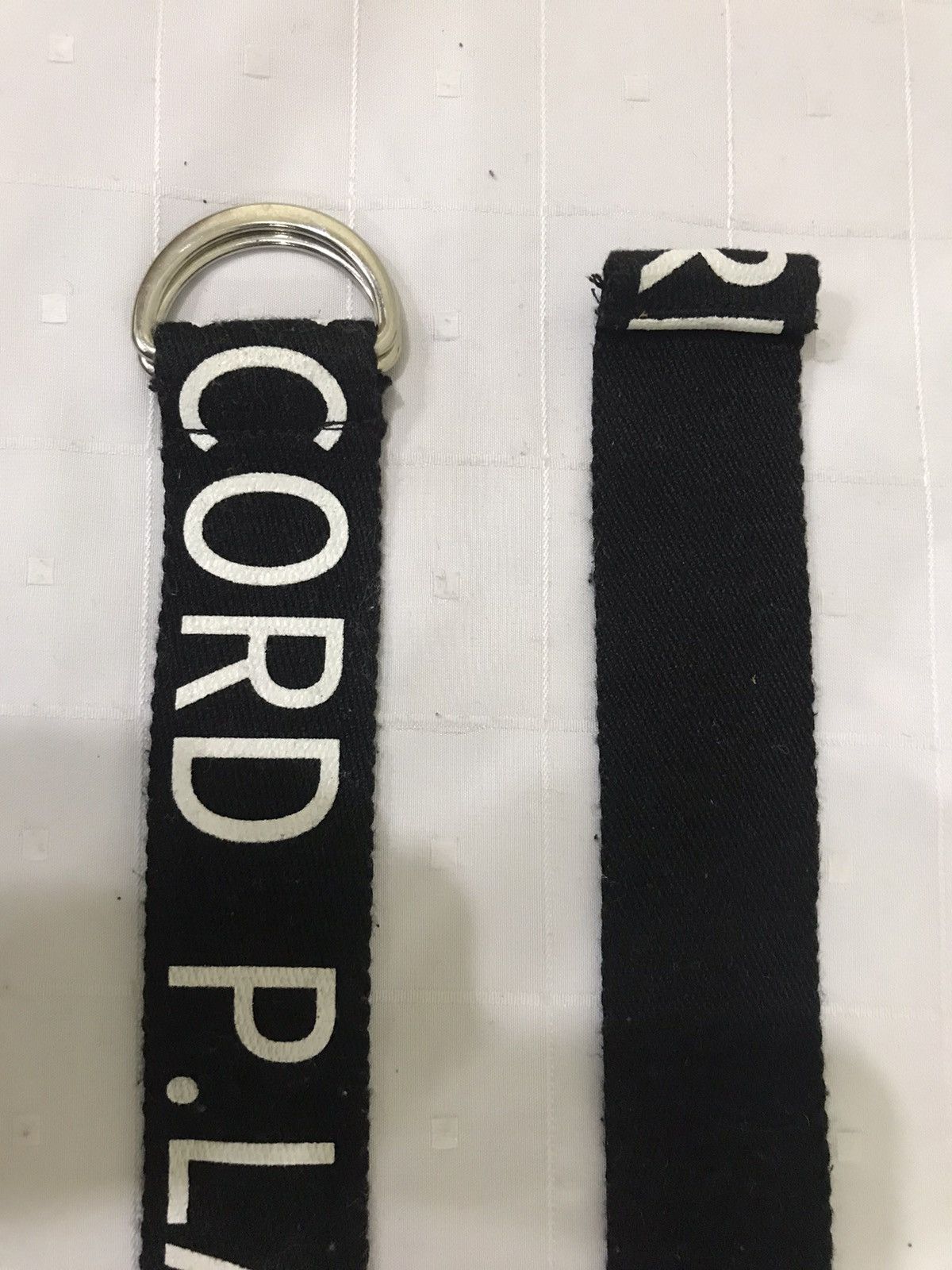 Vintage Spellout Canvas Belt Size ONE SIZE - 11 Thumbnail