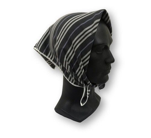 image of Burberry Stripe Design Scarf/handkerchief/neckerchief/pocket, Men's