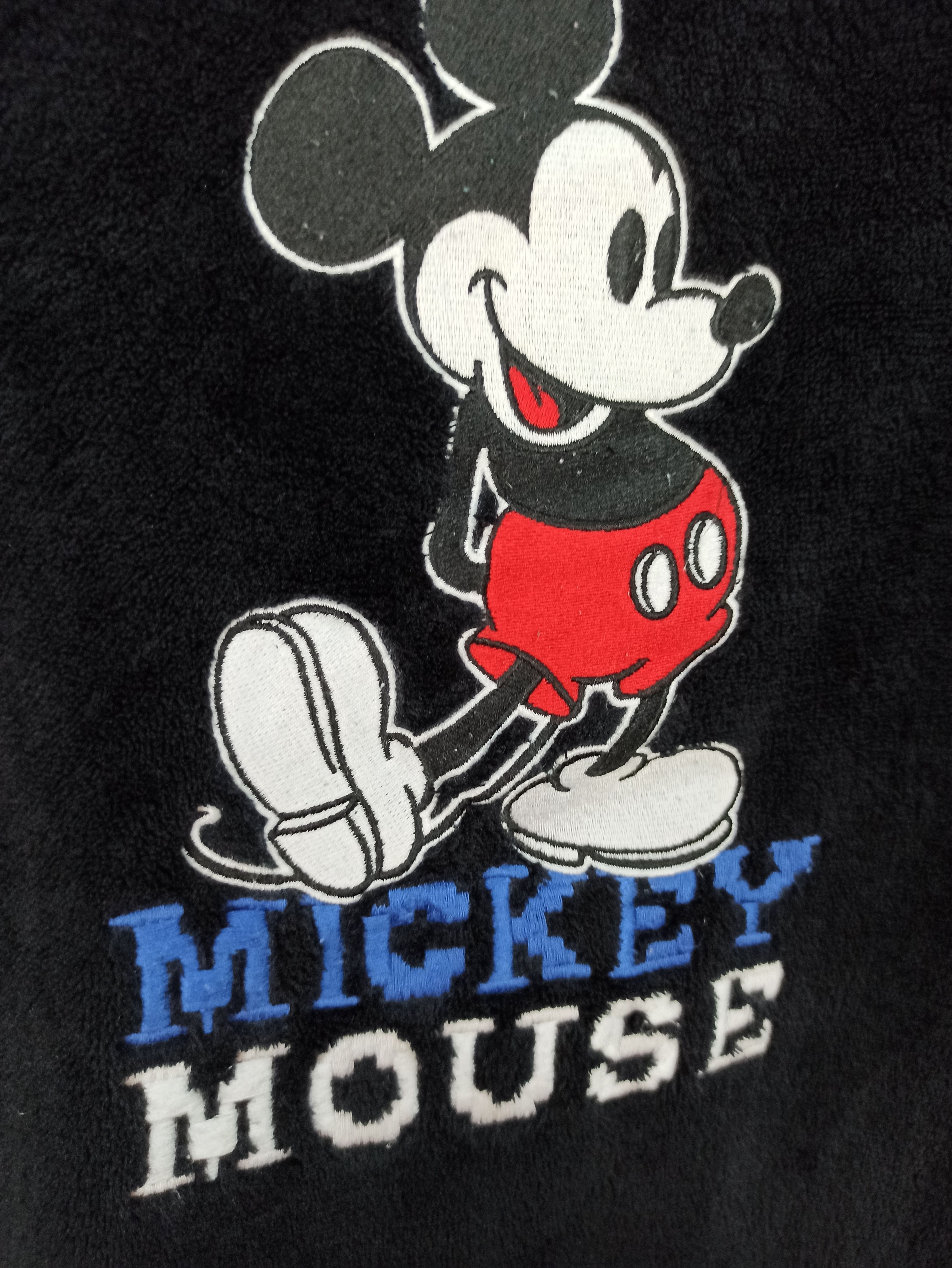 Disney Disney Mickey Mouse Fleece Fur Sweatshirt Big Logo Size US L / EU 52-54 / 3 - 3 Thumbnail