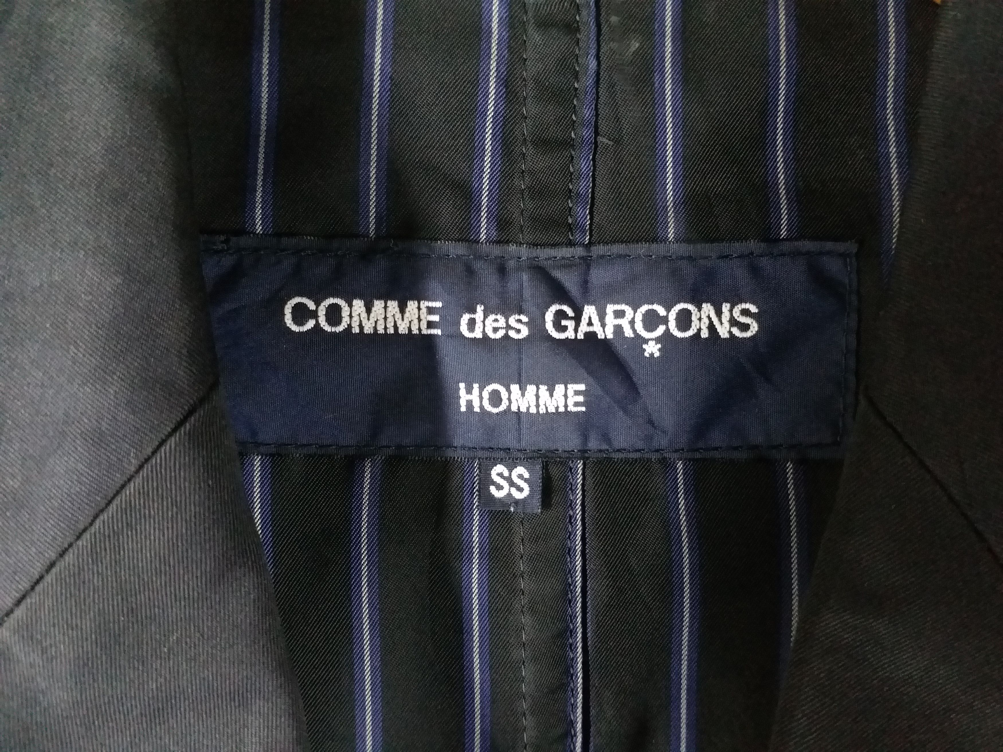 Comme des Garcons 🔥SALE TODAY💥Masterclass Designer CDG HOMME Coat Ss Size 36S - 4 Thumbnail