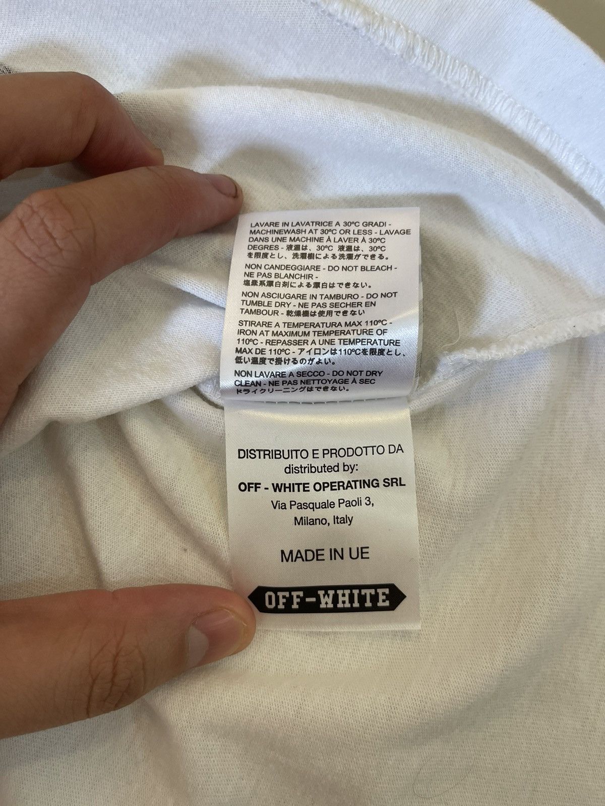 Off-White Off White Carvaggio White Tee SS14 Size US XL / EU 56 / 4 - 11 Thumbnail