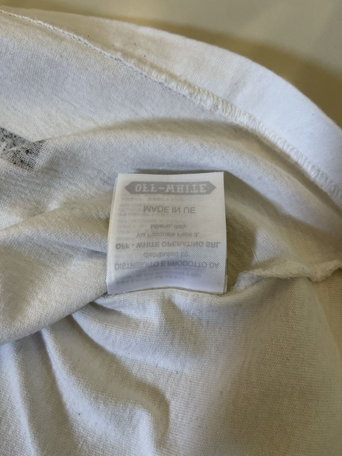Off-White Off White Carvaggio White Tee SS14 Size US XL / EU 56 / 4 - 12 Thumbnail