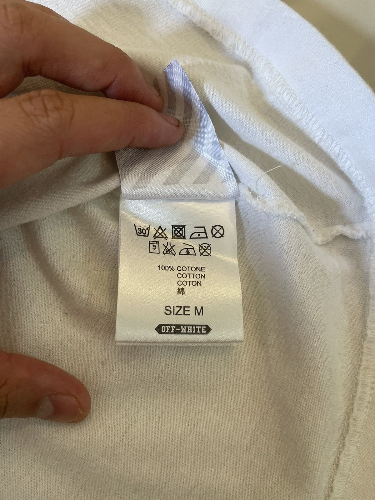 Off-White Off White Carvaggio White Tee SS14 Size US XL / EU 56 / 4 - 10 Thumbnail