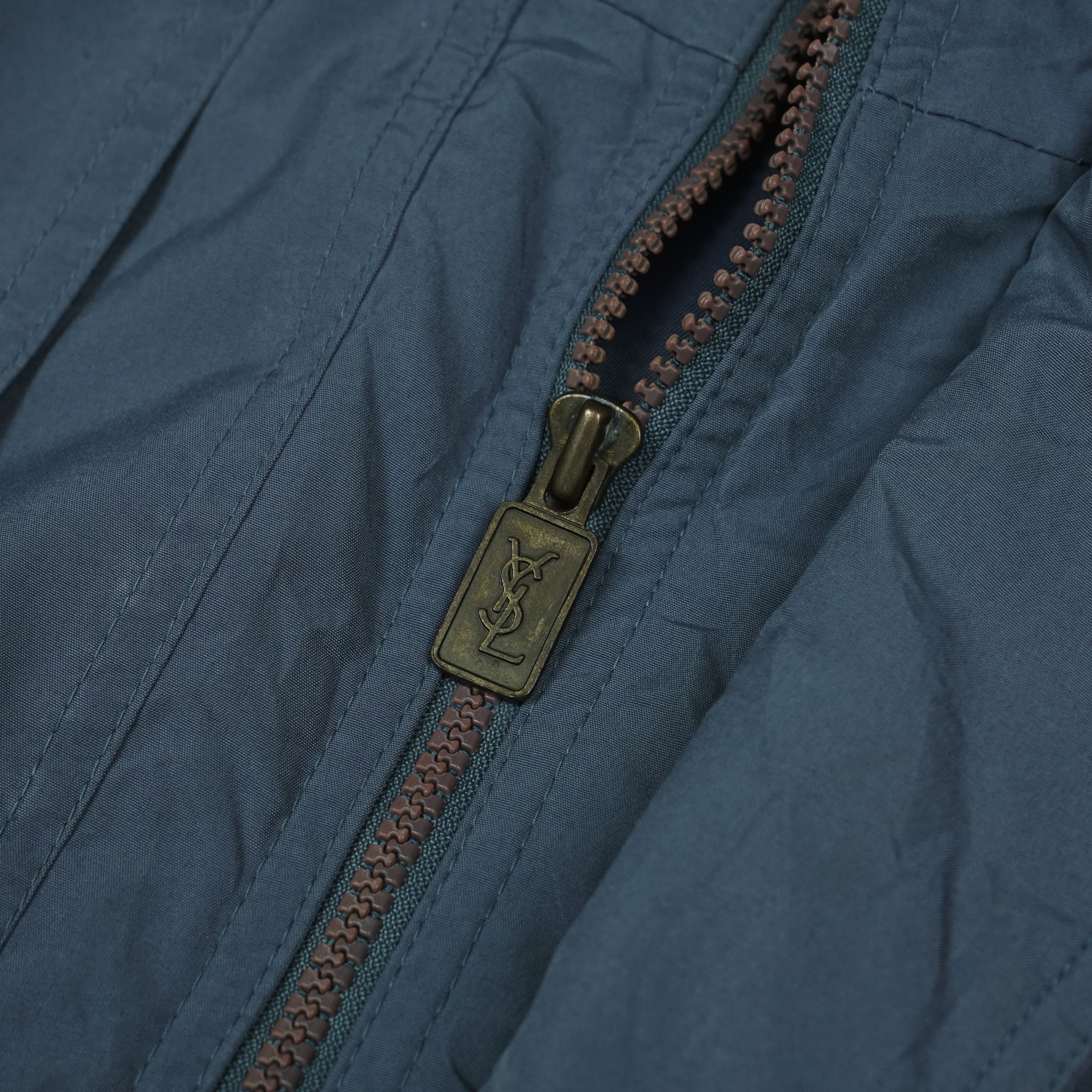 Yves Saint Laurent *NoTariff 90s Yves Saint Laurent YSL Parkas Patch Jacket Size US L / EU 52-54 / 3 - 10 Thumbnail