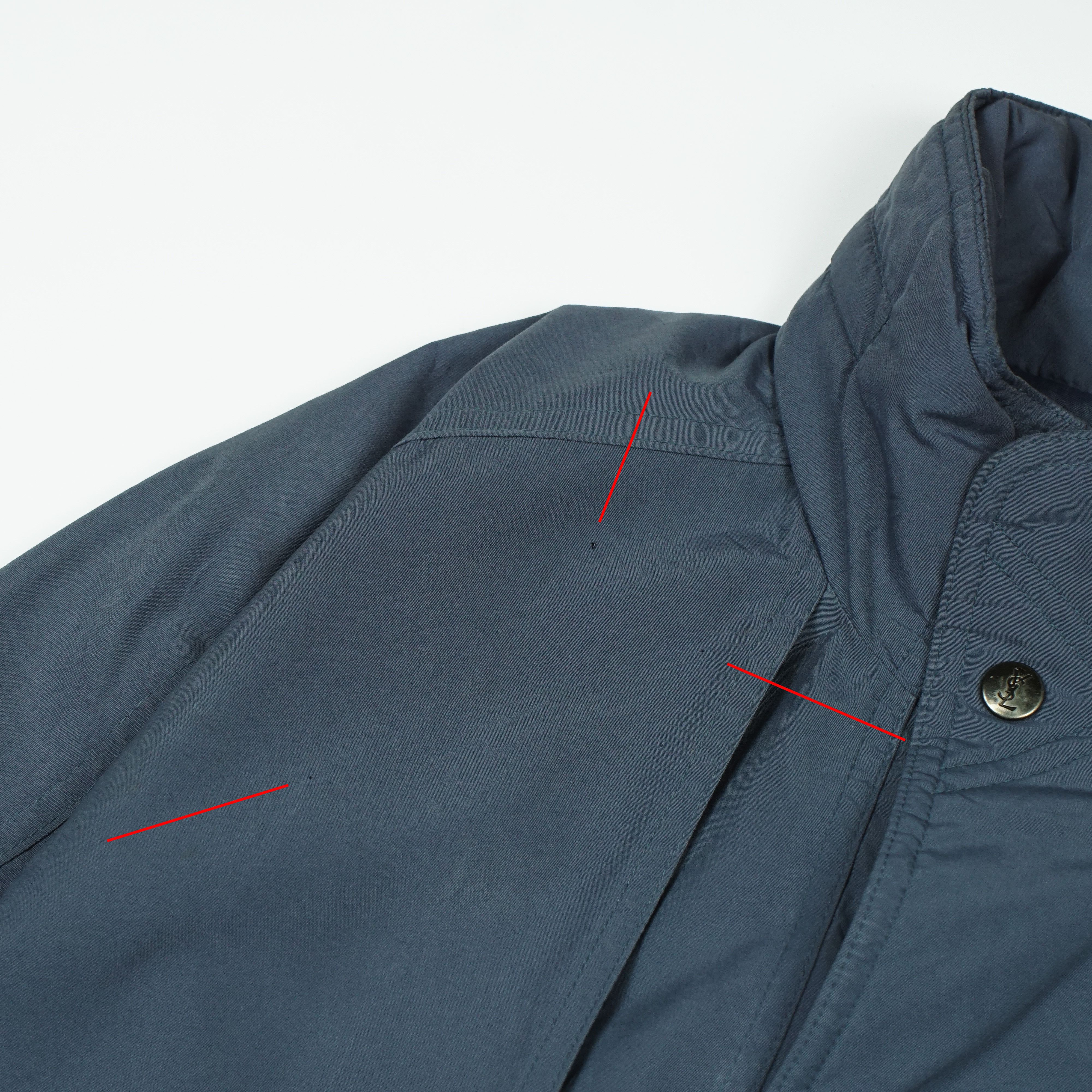 Yves Saint Laurent *NoTariff 90s Yves Saint Laurent YSL Parkas Patch Jacket Size US L / EU 52-54 / 3 - 15 Thumbnail