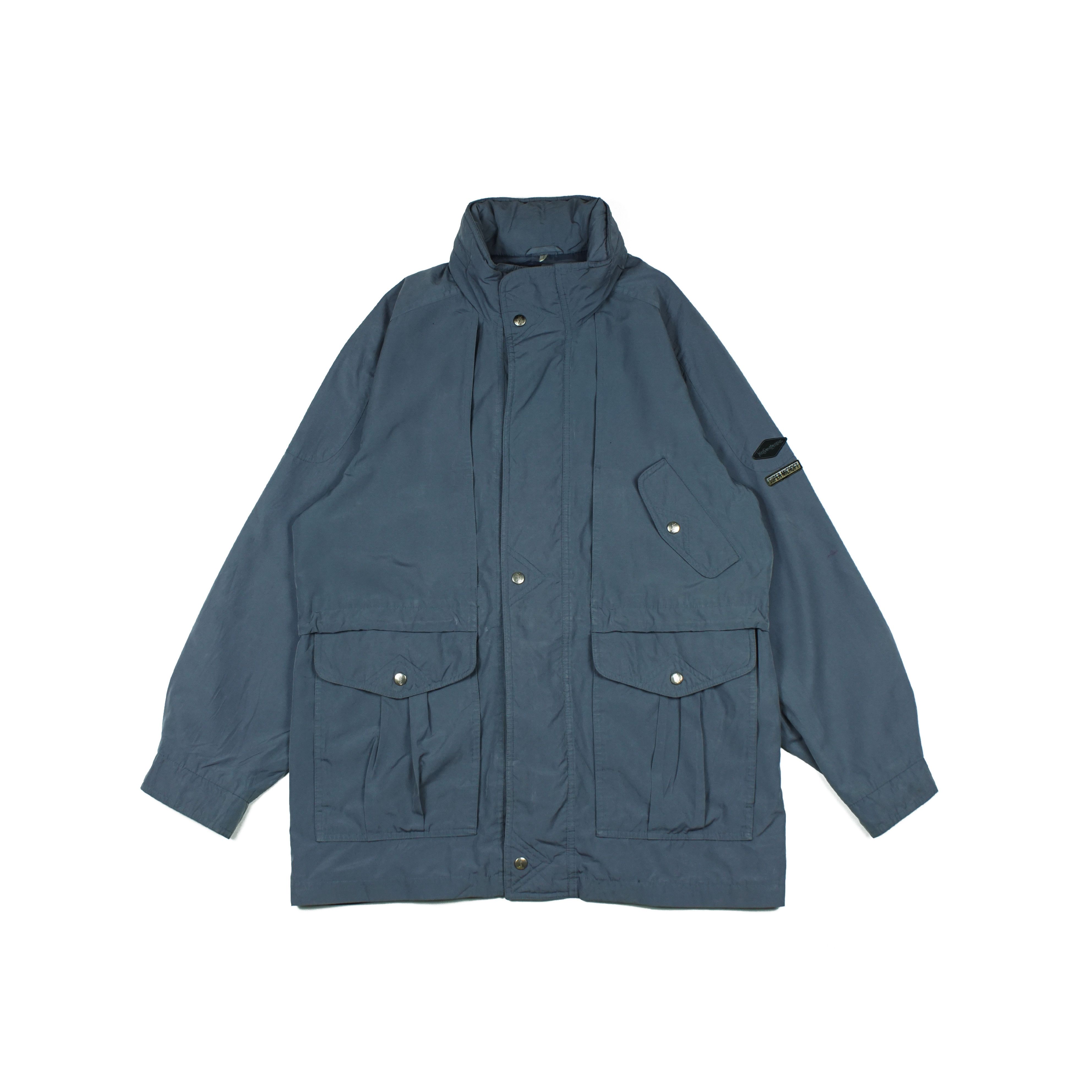 90s Yves Saint Laurent YSL Parkas Patch Jacket