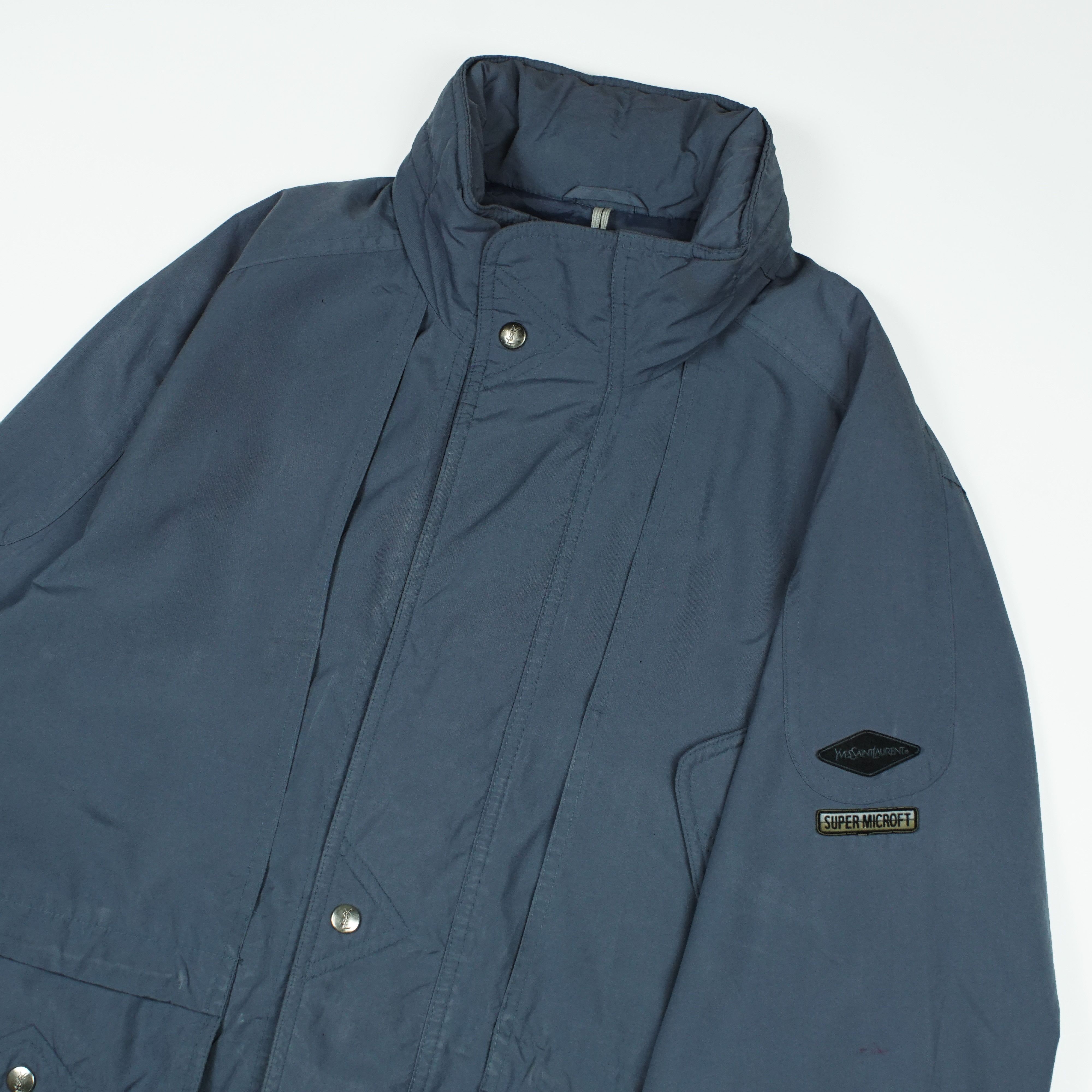 Yves Saint Laurent *NoTariff 90s Yves Saint Laurent YSL Parkas Patch Jacket Size US L / EU 52-54 / 3 - 2 Thumbnail