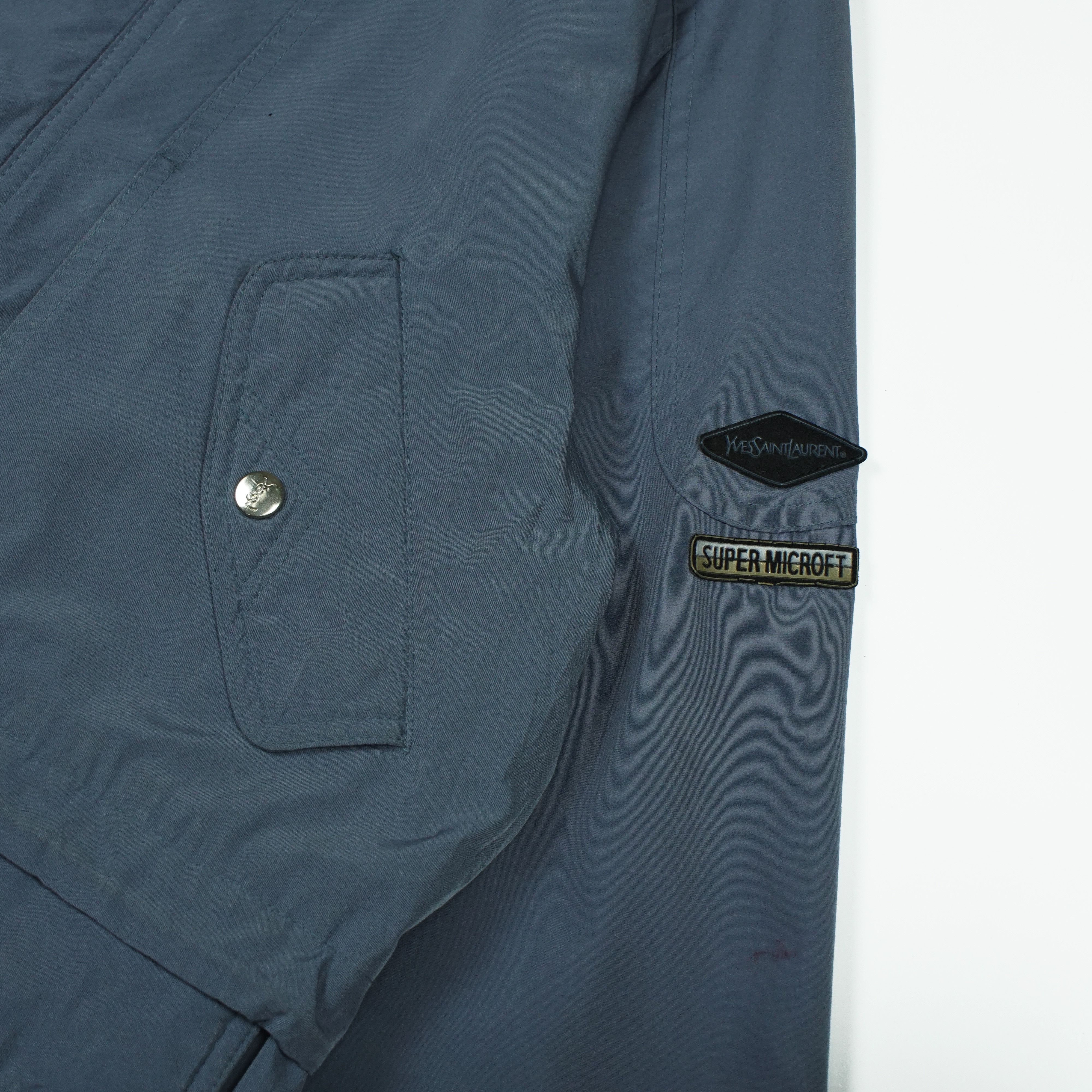 Yves Saint Laurent *NoTariff 90s Yves Saint Laurent YSL Parkas Patch Jacket Size US L / EU 52-54 / 3 - 5 Thumbnail