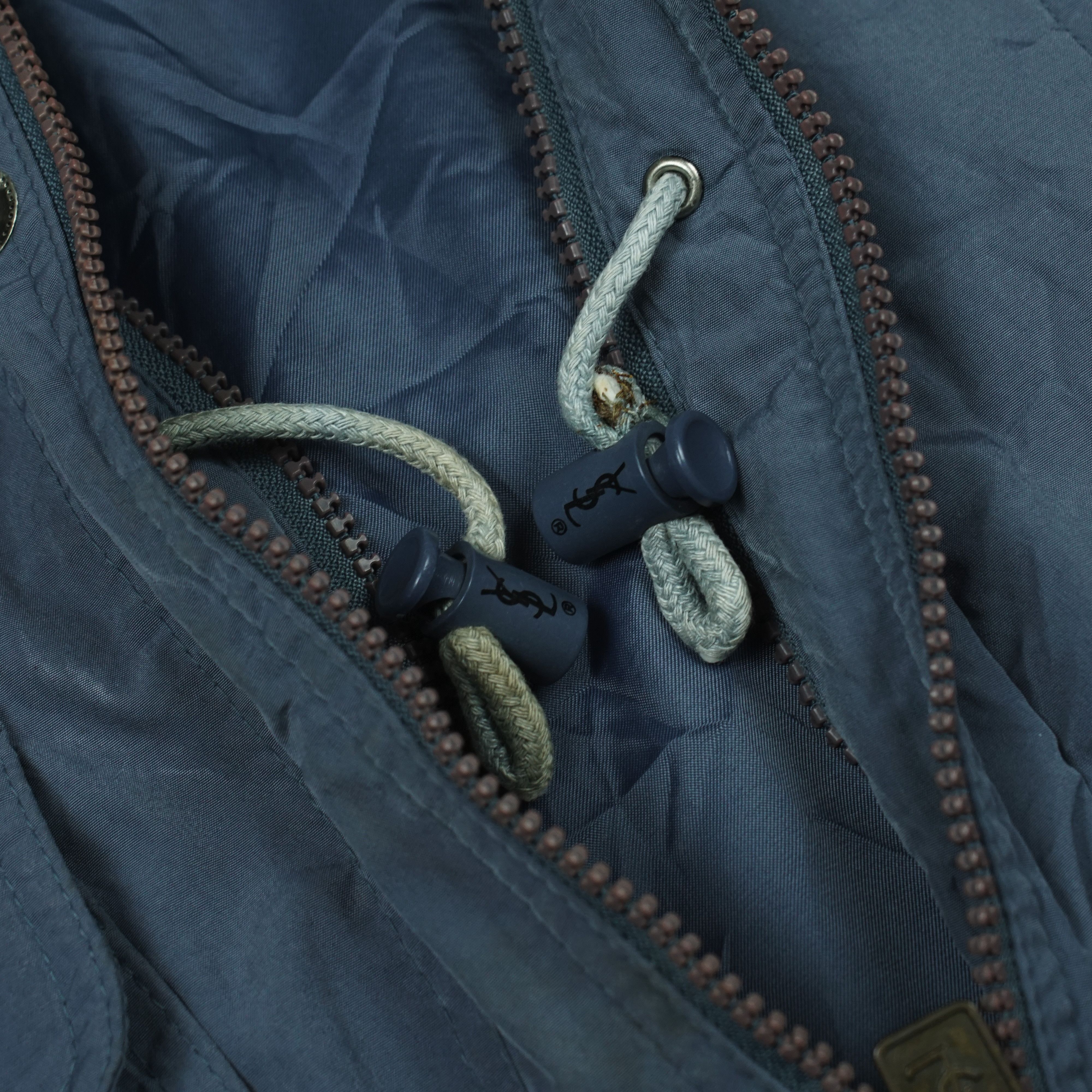Yves Saint Laurent *NoTariff 90s Yves Saint Laurent YSL Parkas Patch Jacket Size US L / EU 52-54 / 3 - 8 Thumbnail