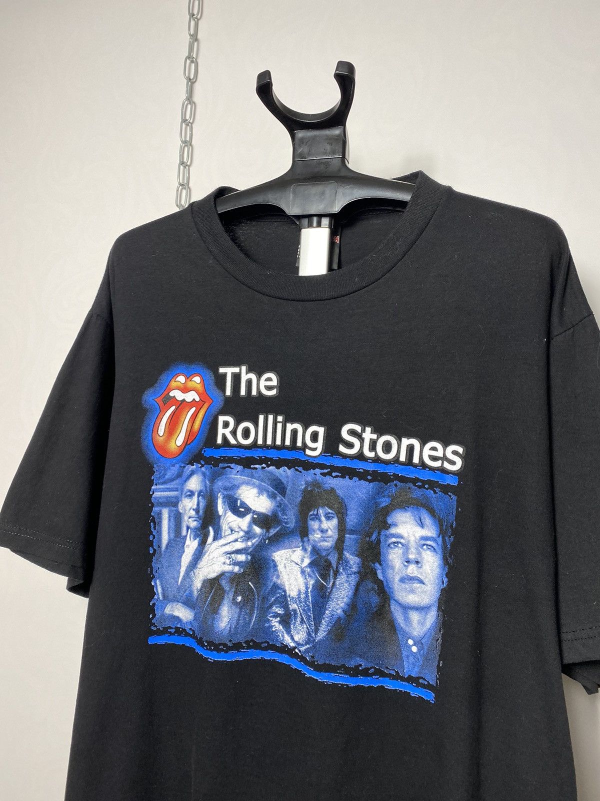 Band Tees Vintage The Rolling Stones logo oversized t-shirt size Xl Size US XL / EU 56 / 4 - 2 Thumbnail