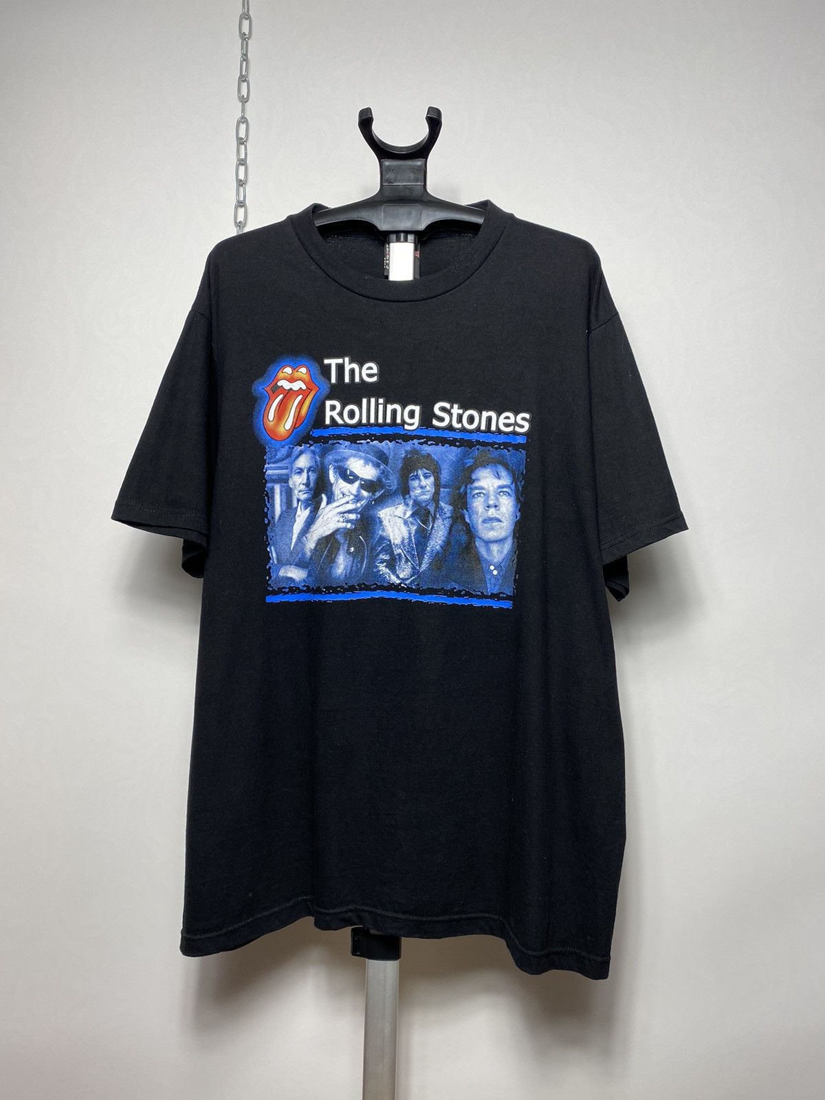 Band Tees Vintage The Rolling Stones logo oversized t-shirt size Xl Size US XL / EU 56 / 4 - 1 Thumbnail