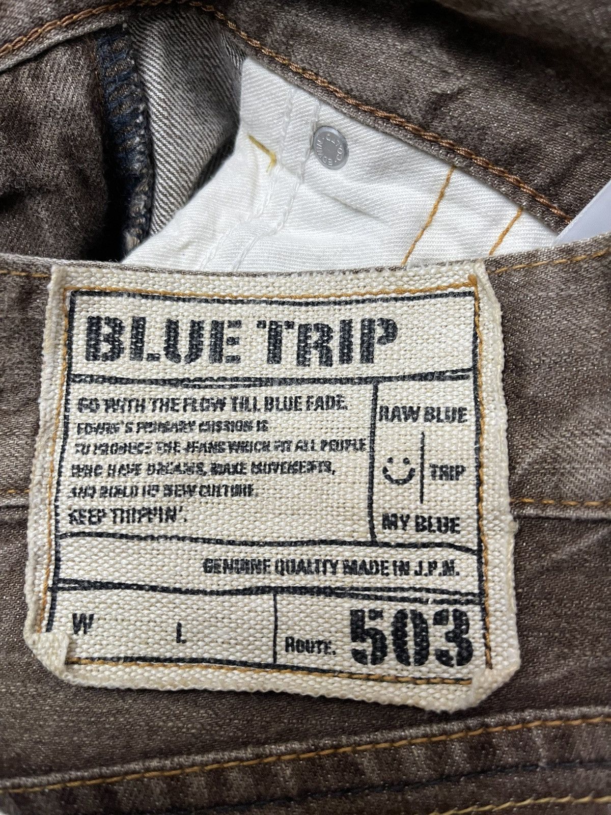 Japanese Brand PICK!!! Vintage 503 Flare Jeans Size US 32 / EU 48 - 12 Thumbnail