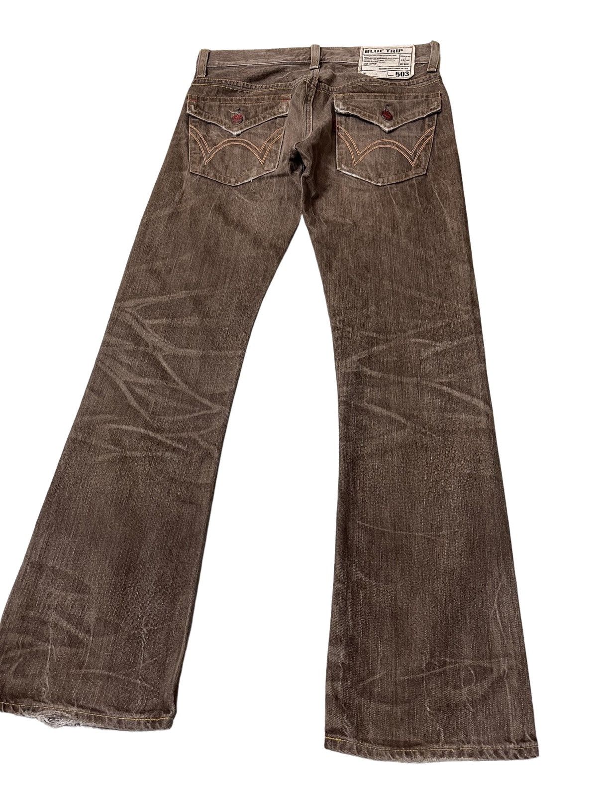 Japanese Brand PICK!!! Vintage 503 Flare Jeans Size US 32 / EU 48 - 8 Thumbnail