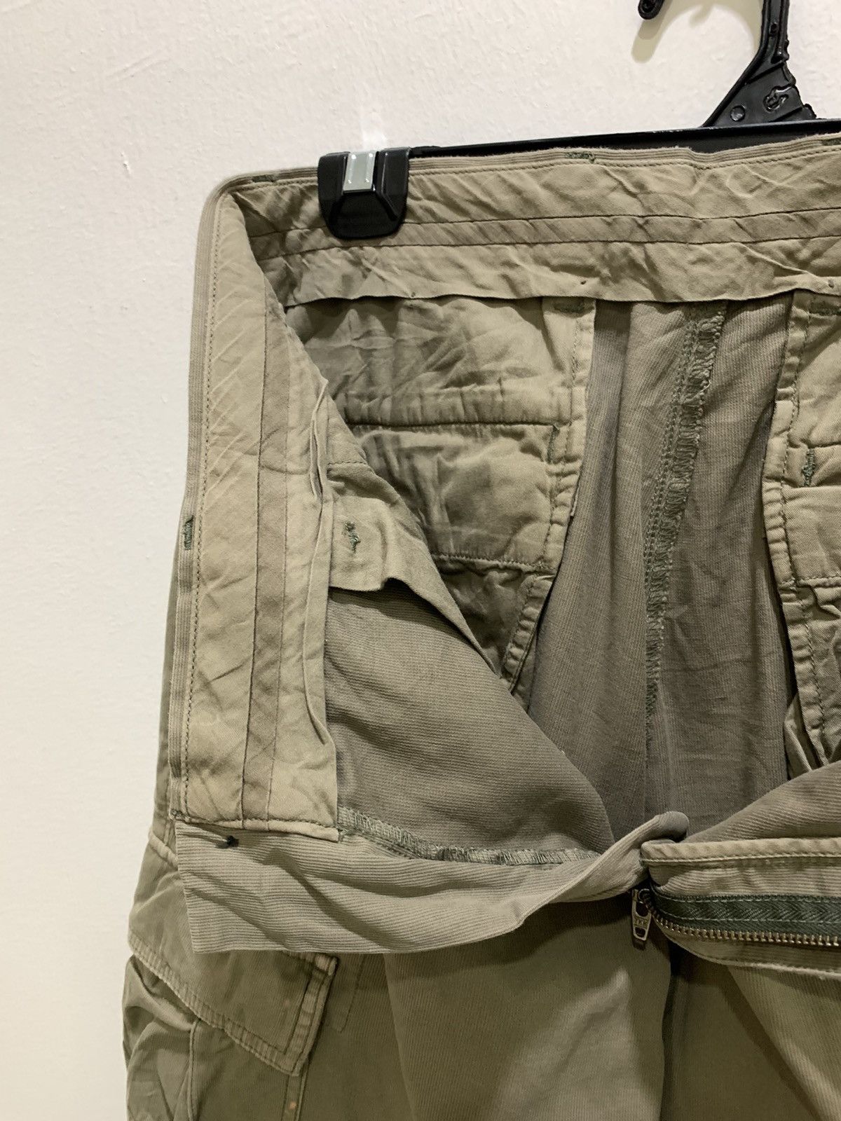Japanese Brand × Uniqlo UNIQLO Bleach Effect Paint Splatter Style TieDye Cargo Pant Size US 32 / EU 48 - 15 Thumbnail