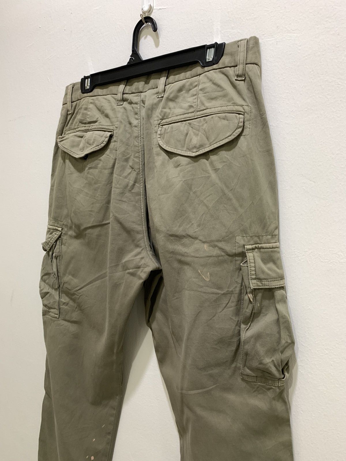 Japanese Brand × Uniqlo UNIQLO Bleach Effect Paint Splatter Style TieDye Cargo Pant Size US 32 / EU 48 - 11 Thumbnail