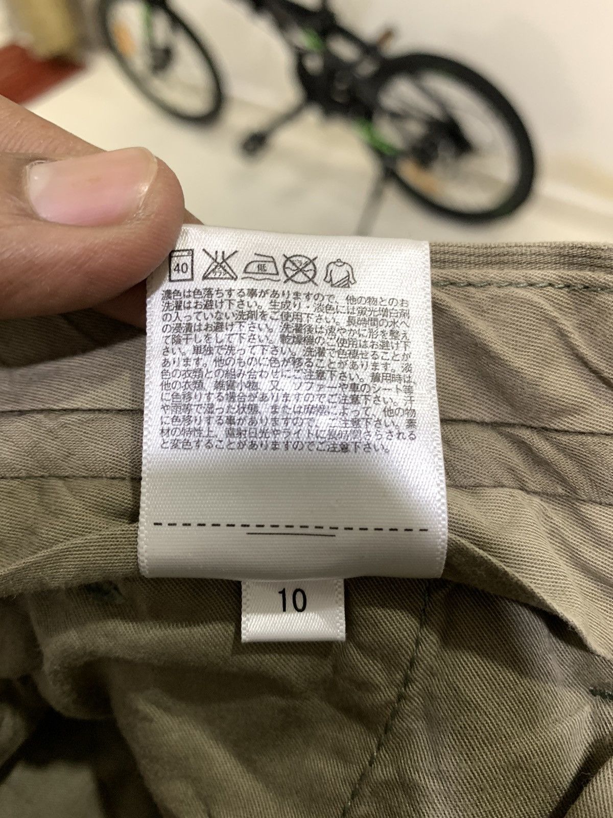 Japanese Brand × Uniqlo UNIQLO Bleach Effect Paint Splatter Style TieDye Cargo Pant Size US 32 / EU 48 - 18 Thumbnail