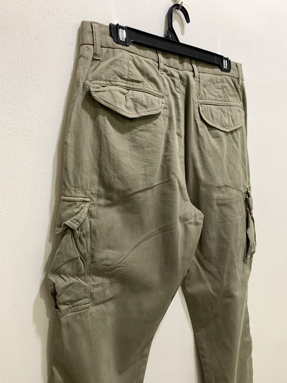 Japanese Brand × Uniqlo UNIQLO Bleach Effect Paint Splatter Style TieDye Cargo Pant Size US 32 / EU 48 - 10 Thumbnail