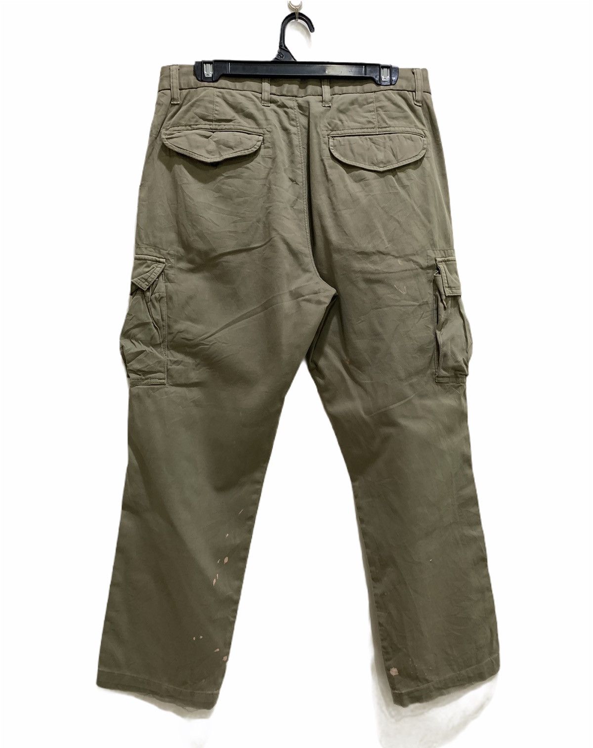 Japanese Brand × Uniqlo UNIQLO Bleach Effect Paint Splatter Style TieDye Cargo Pant Size US 32 / EU 48 - 2 Thumbnail
