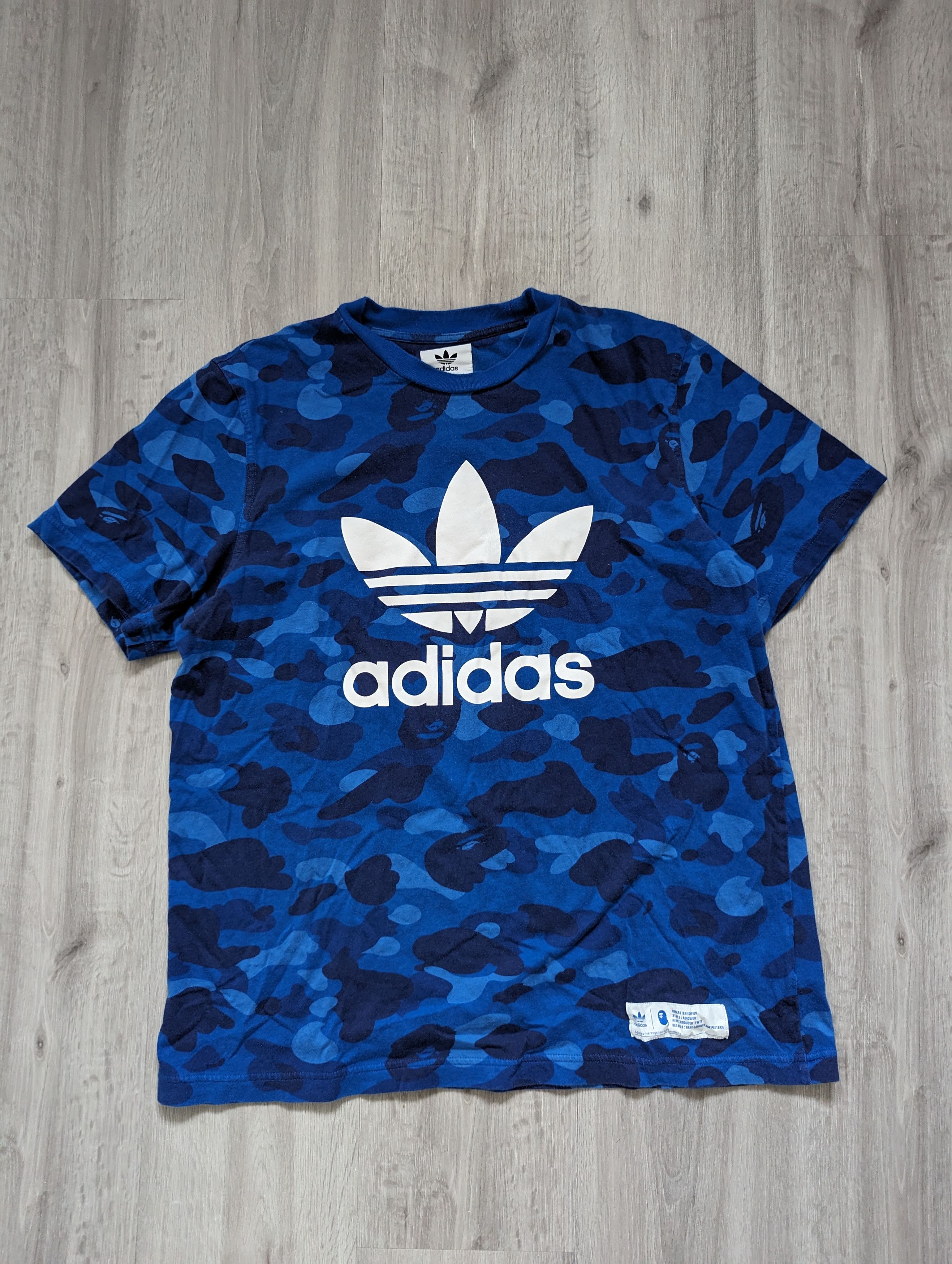 Adidas Bape Adicolor Tee | Grailed