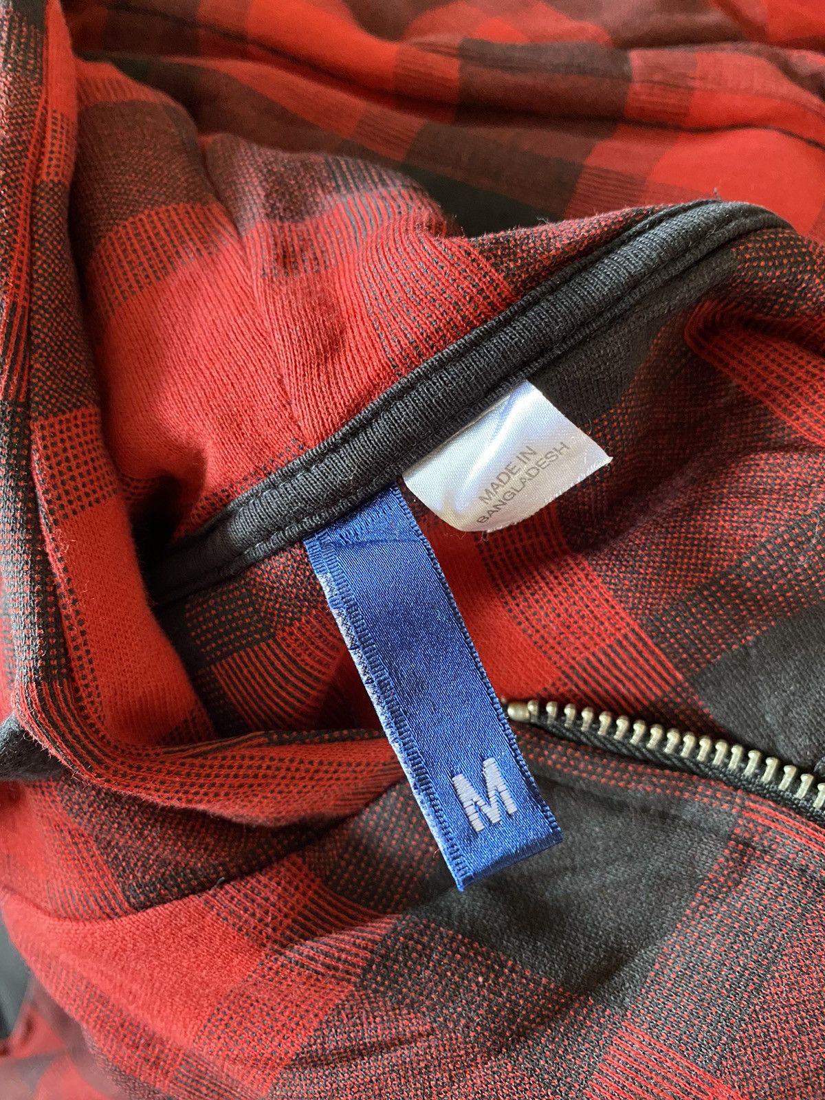 Seditionaries Divided By H&M Red Tartan Hoodies Size US M / EU 48-50 / 2 - 7 Thumbnail