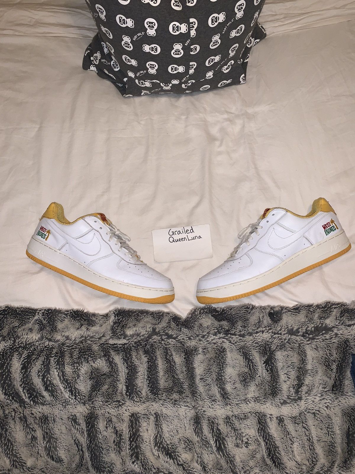Nike × Vintage Size 13 OG Archive Vintage 2003 Nike Air Force 1 West Indies Size US 13 / EU 46 - 1 Thumbnail