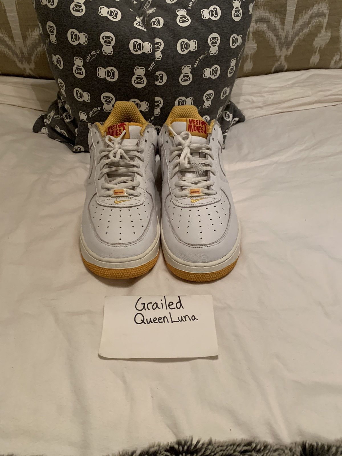 Nike × Vintage Size 13 OG Archive Vintage 2003 Nike Air Force 1 West Indies Size US 13 / EU 46 - 7 Thumbnail