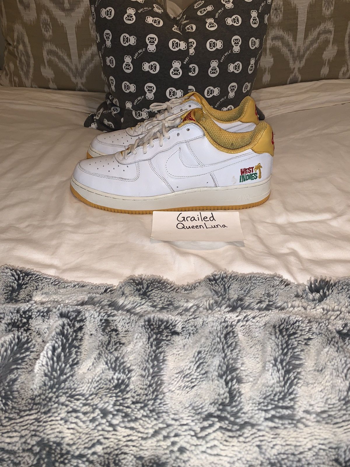 Nike × Vintage Size 13 OG Archive Vintage 2003 Nike Air Force 1 West Indies Size US 13 / EU 46 - 3 Thumbnail