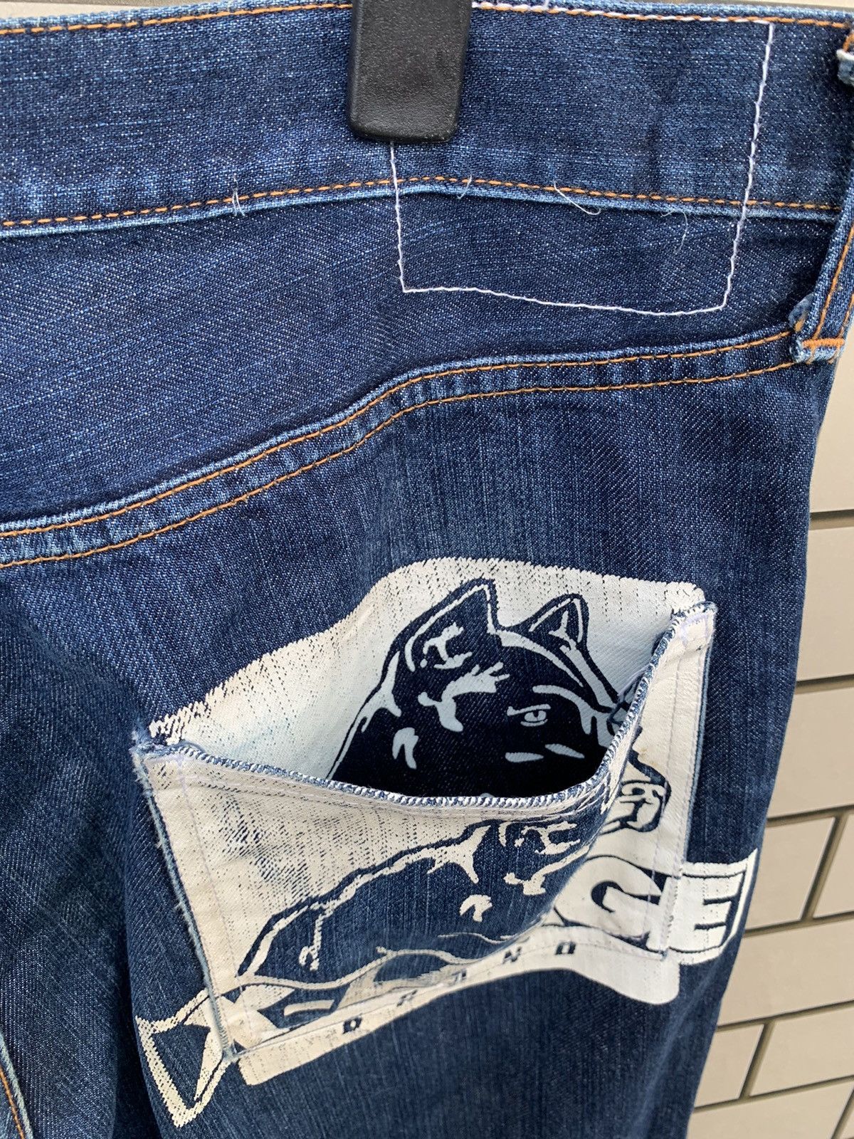 Xlarge 🔥Vintage XLarge BullDog Selvedge Distressed Denim Size US 36 / EU 52 - 19 Thumbnail