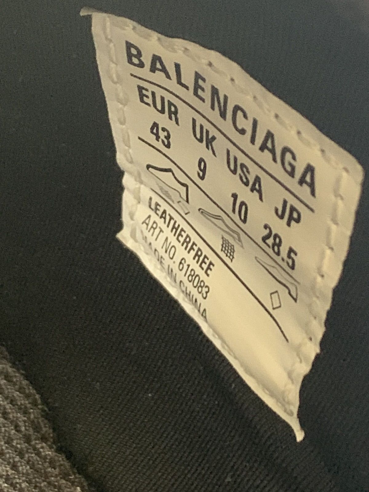 Balenciaga BALENCIAGA TRACK SLIDE SANDALS Size US 10 / EU 43 - 15 Thumbnail