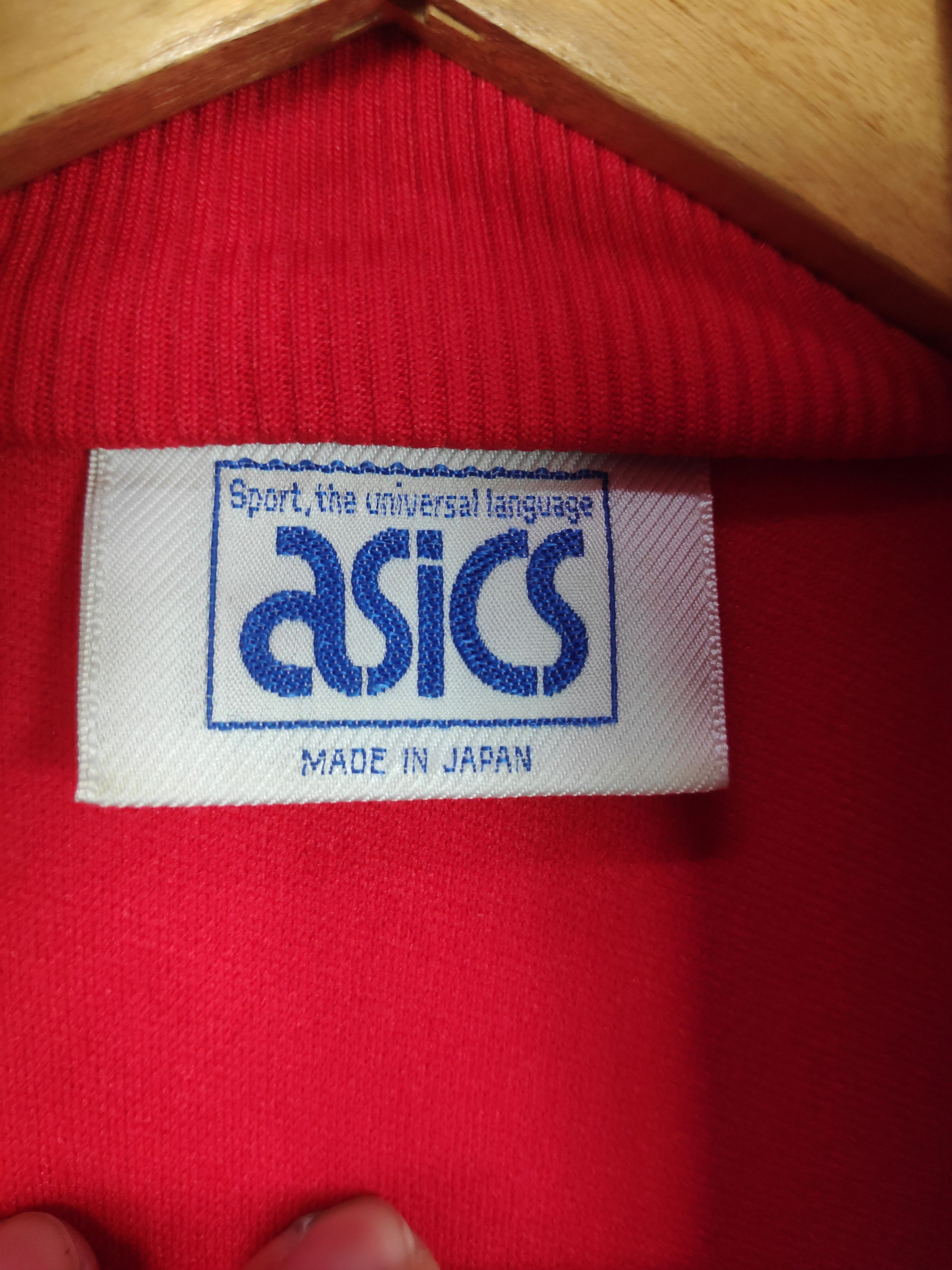 Asics Vintage Asics Japan Made Trainer Jacket Size US M / EU 48-50 / 2 - 5 Thumbnail