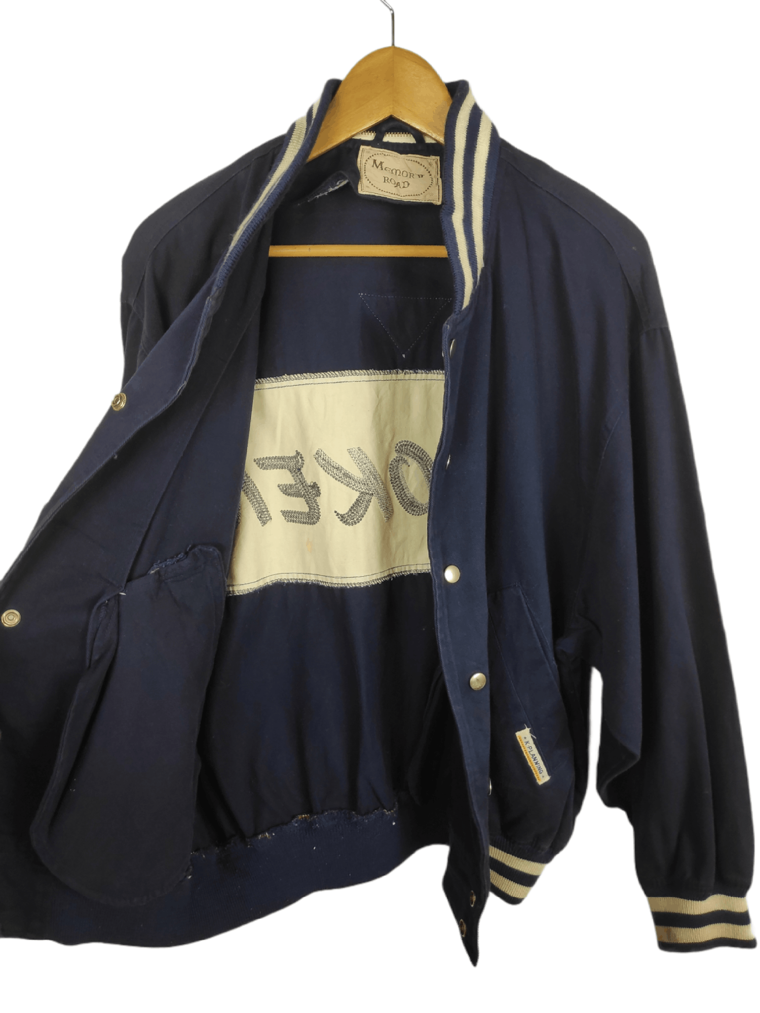Japanese Brand Vintage Broken American Flag Championship Spell Out Jacket Size US L / EU 52-54 / 3 - 4 Thumbnail