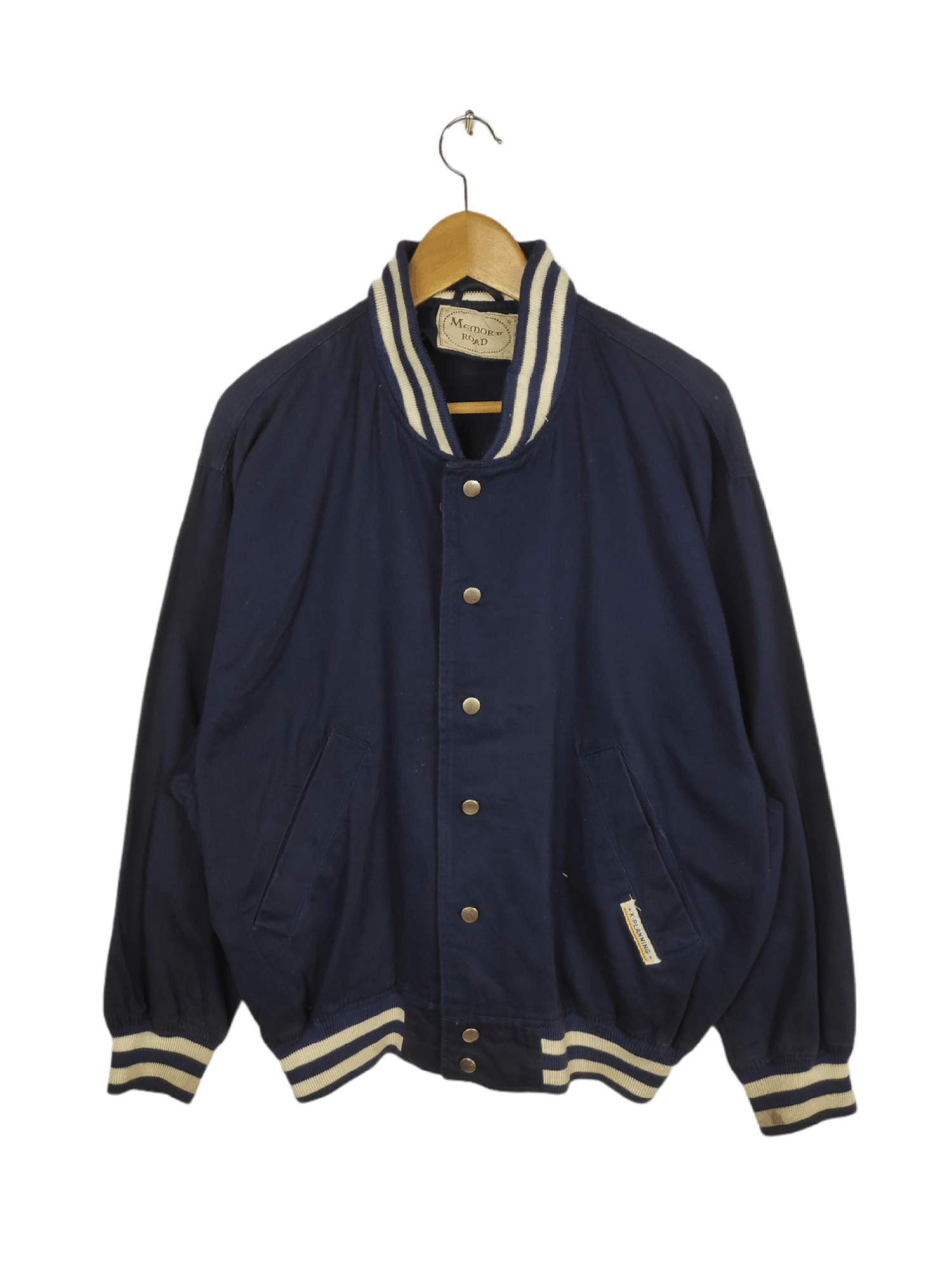 Japanese Brand Vintage Broken American Flag Championship Spell Out Jacket Size US L / EU 52-54 / 3 - 2 Thumbnail