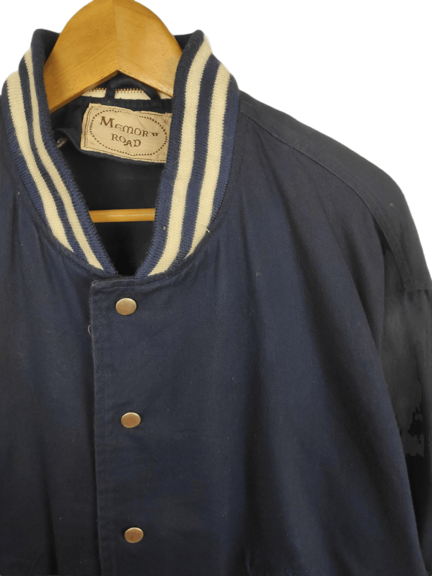 Japanese Brand Vintage Broken American Flag Championship Spell Out Jacket Size US L / EU 52-54 / 3 - 3 Thumbnail