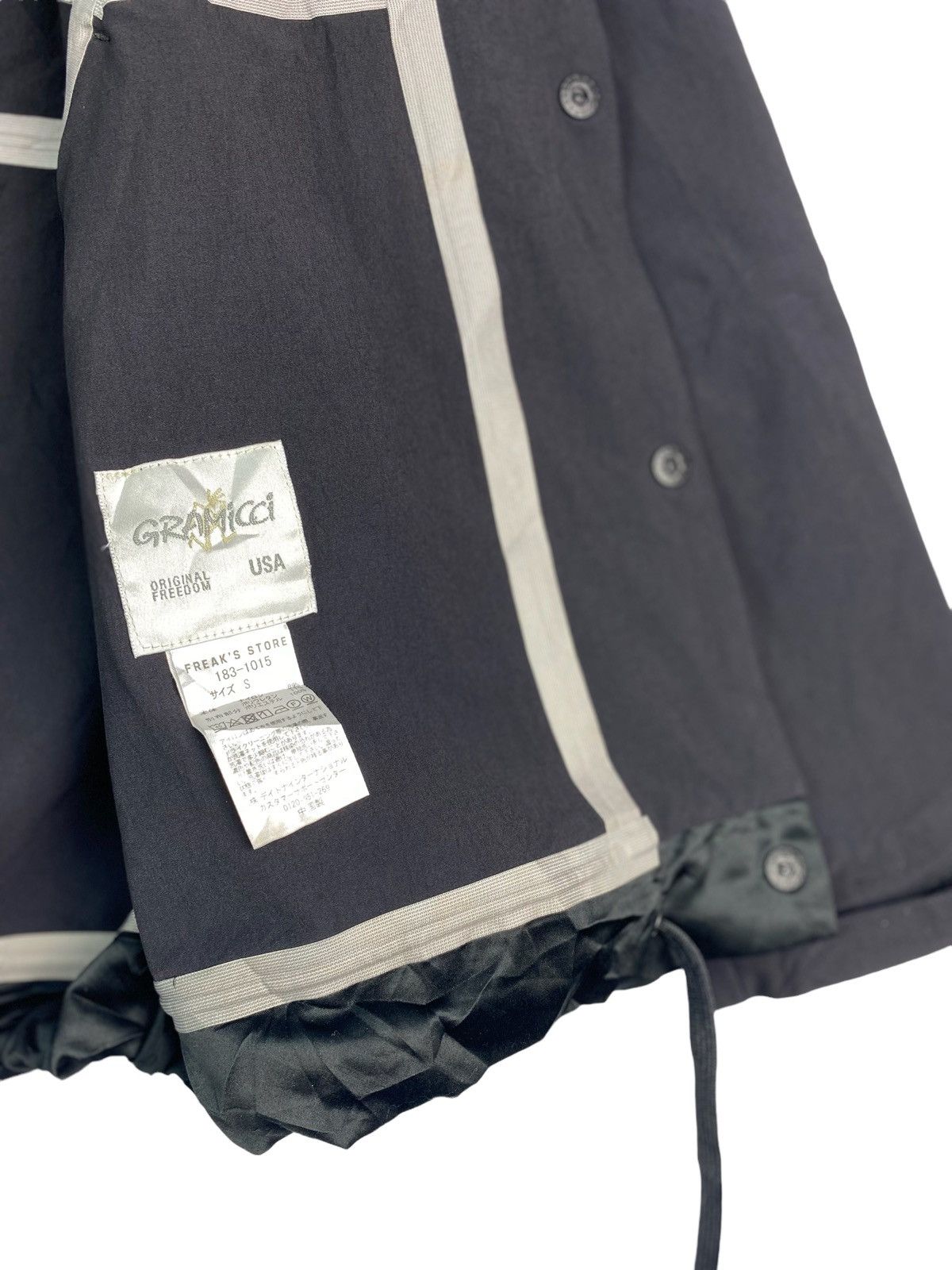 Gramicci × Japanese Brand GRAMICCI x Freak Store japan breatheable zip up jacket Size US S / EU 44-46 / 1 - 3 Thumbnail