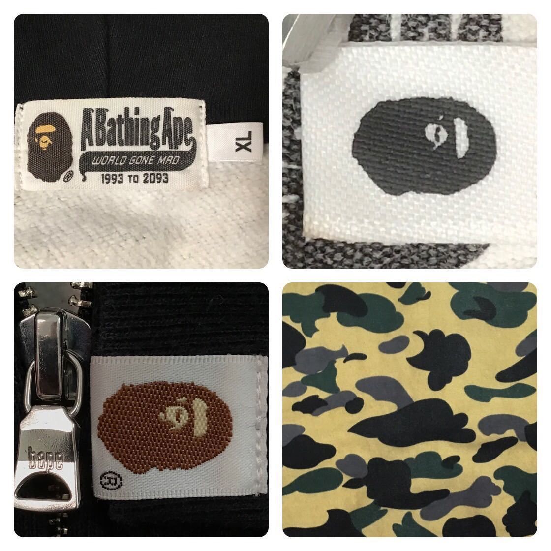 Bape 🔥ZOZO Exclusive🔥 Reflector Camo Shark full zip hoodie BAPE Size US XL / EU 56 / 4 - 9 Thumbnail