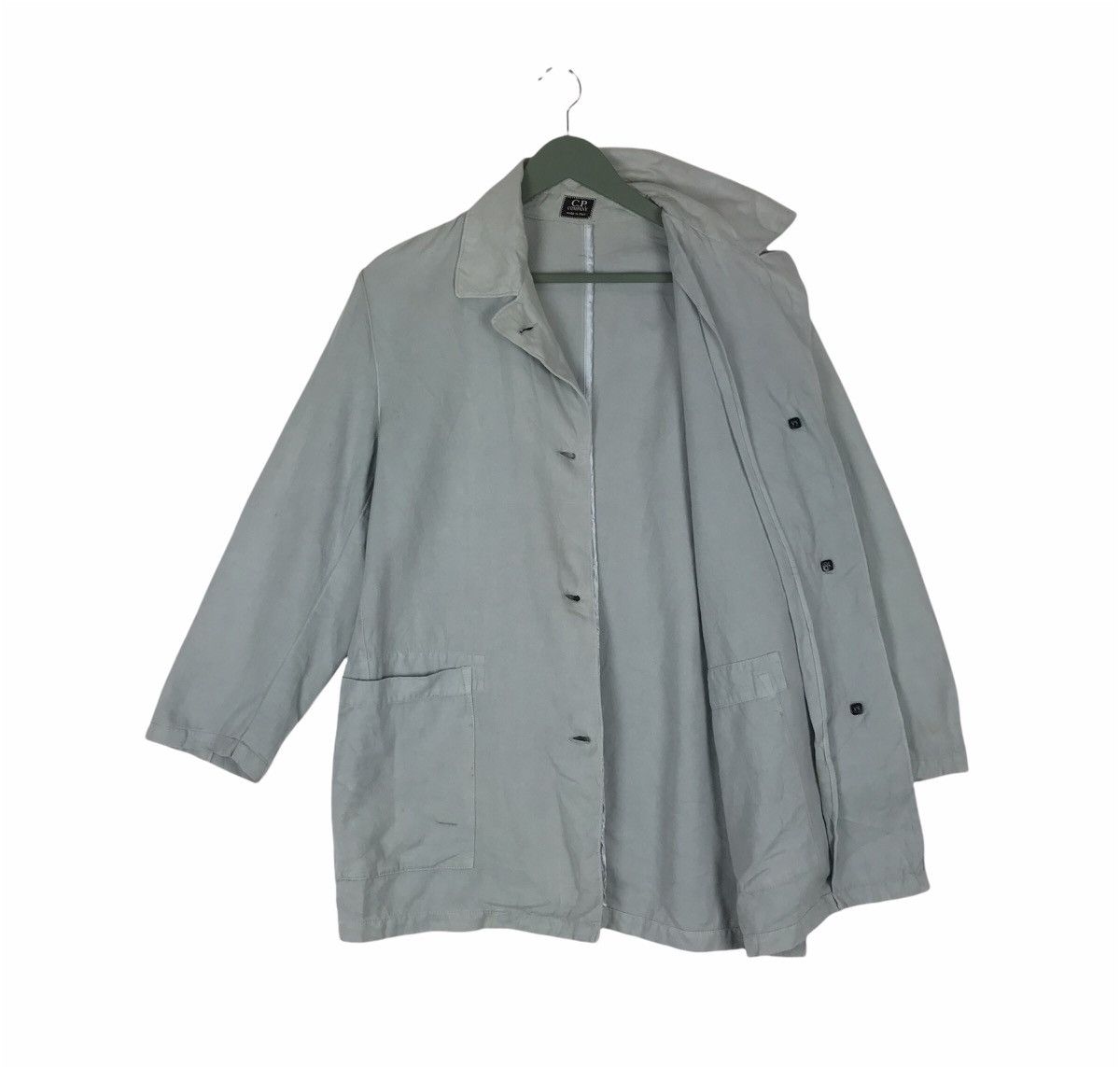 C.P. Company × Vintage Vtg S/S 1997 C.P. Company cotton coat jacket Size S / US 4 / IT 40 - 1 Thumbnail